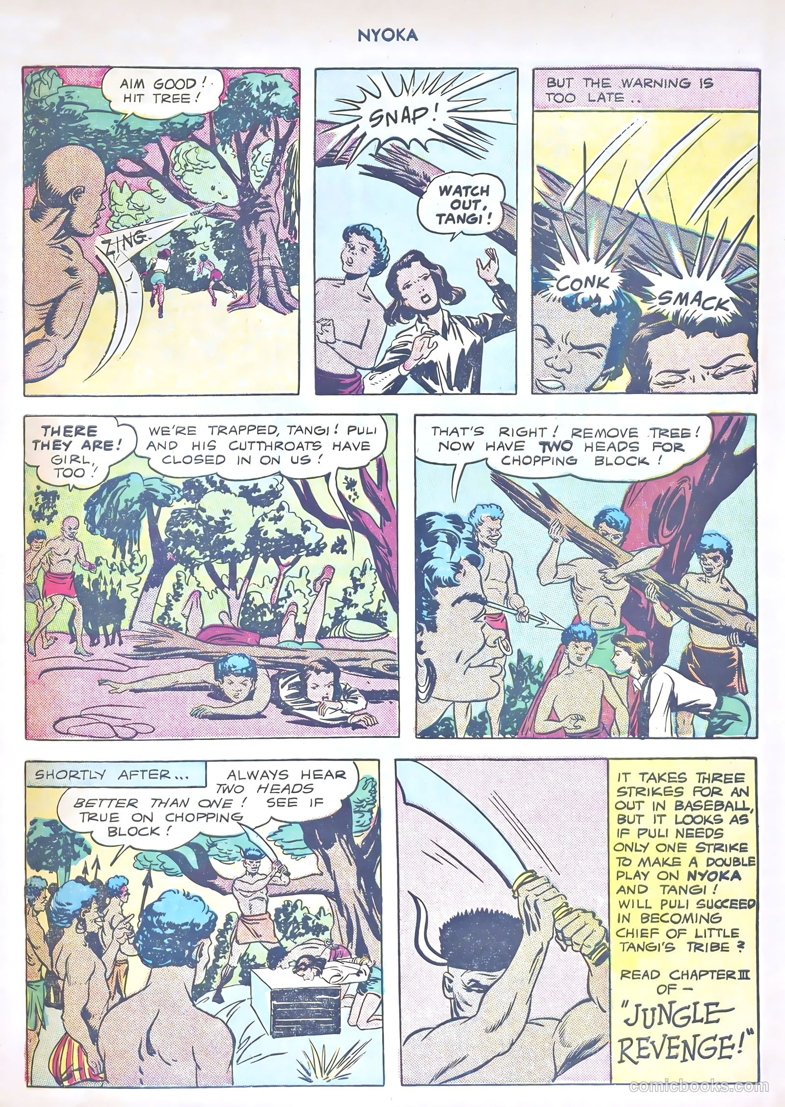 Nyoka the Jungle Girl #8 (1947) — page 39 of 53
