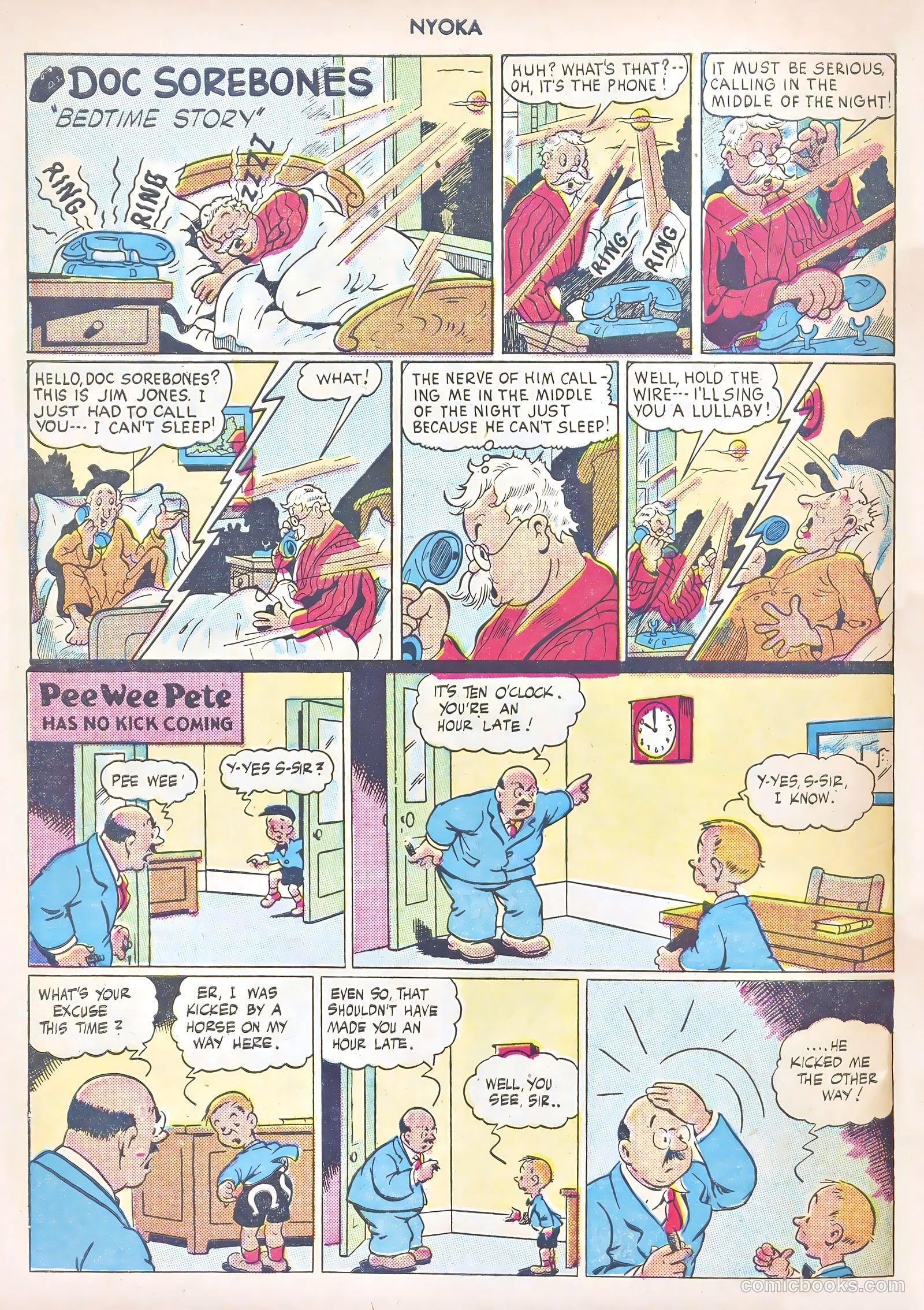 Nyoka the Jungle Girl #8 (1947) — page 40 of 53