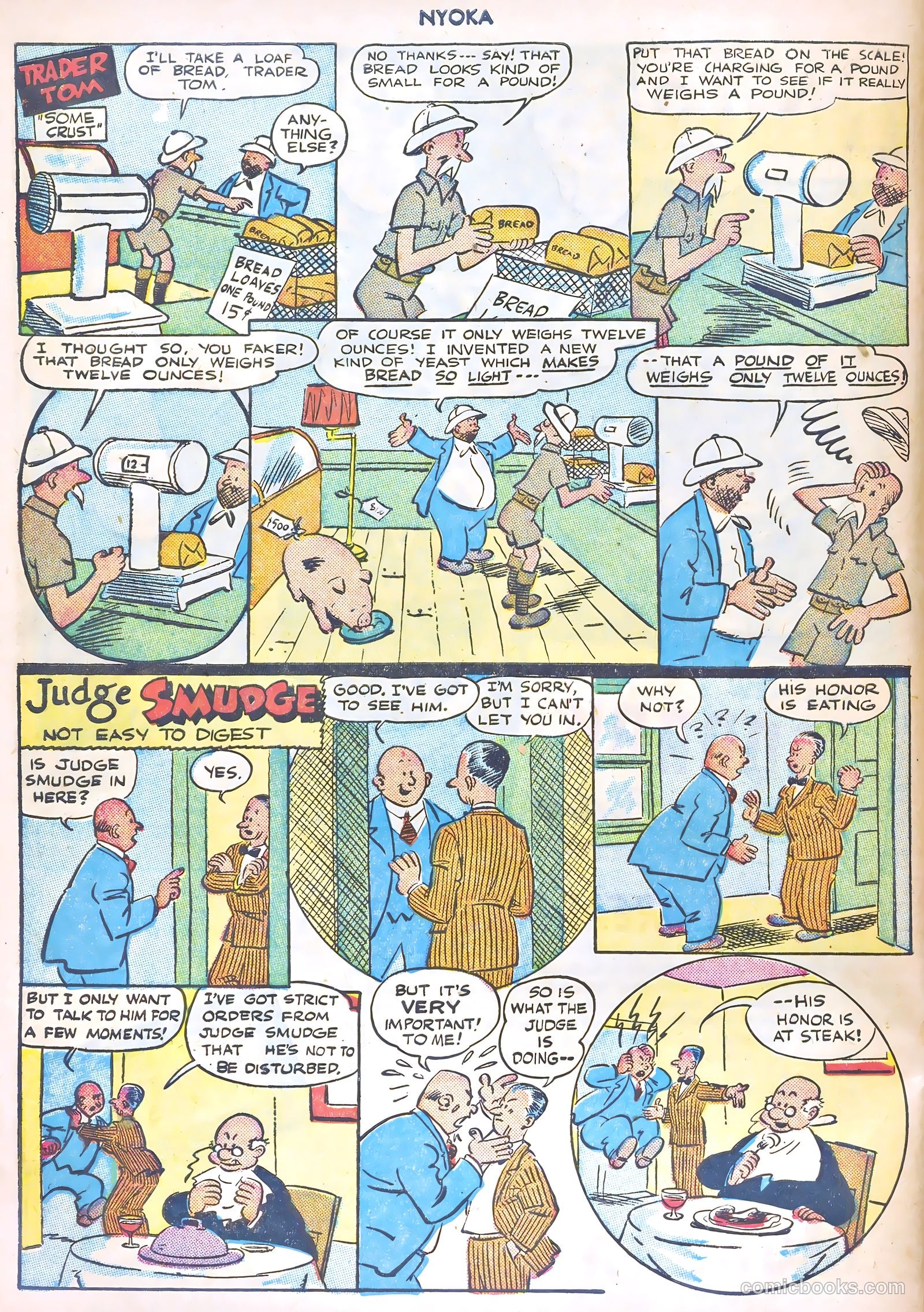 Nyoka the Jungle Girl #8 (1947) — page 42 of 53