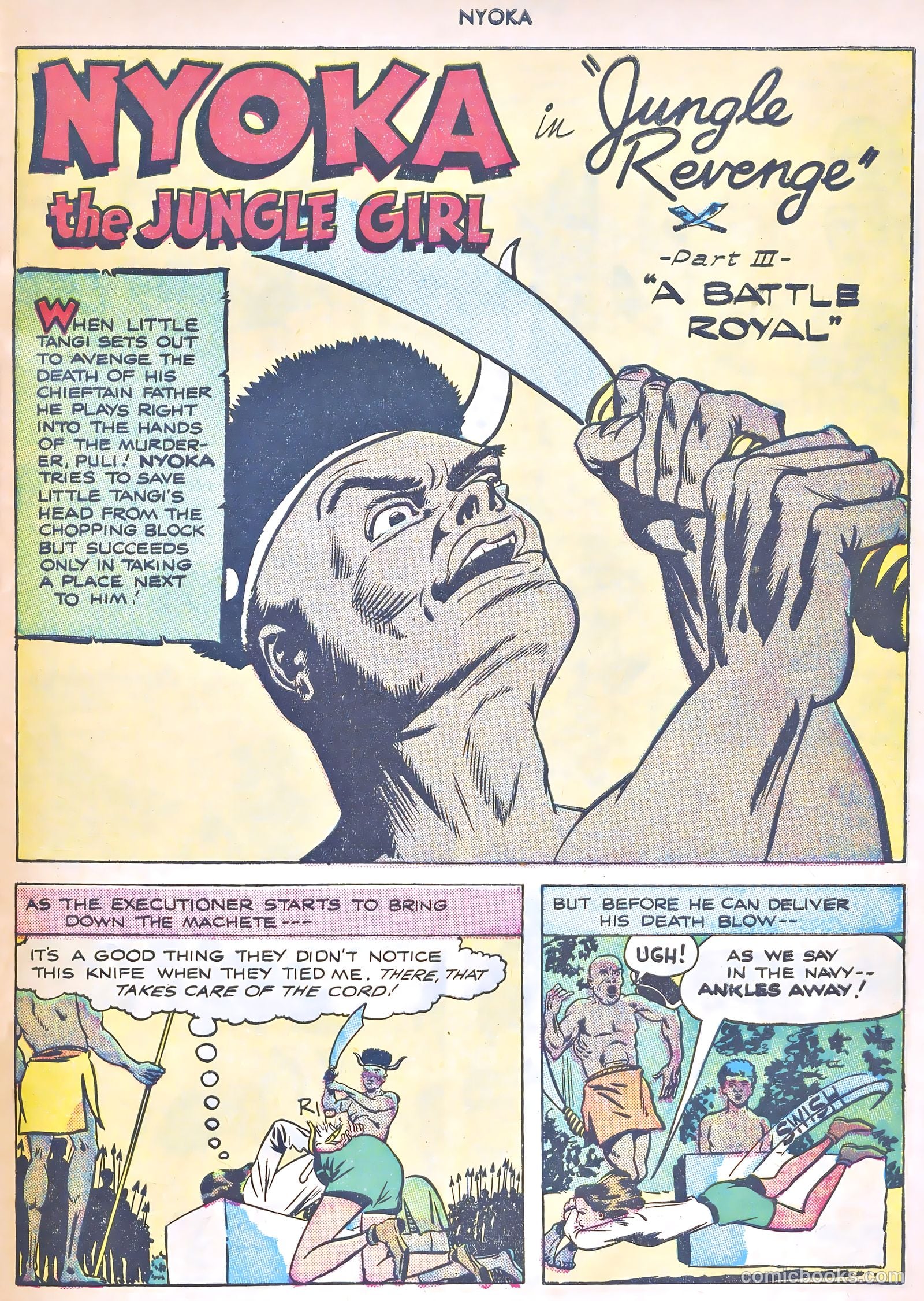 Nyoka the Jungle Girl #8 (1947) — page 43 of 53