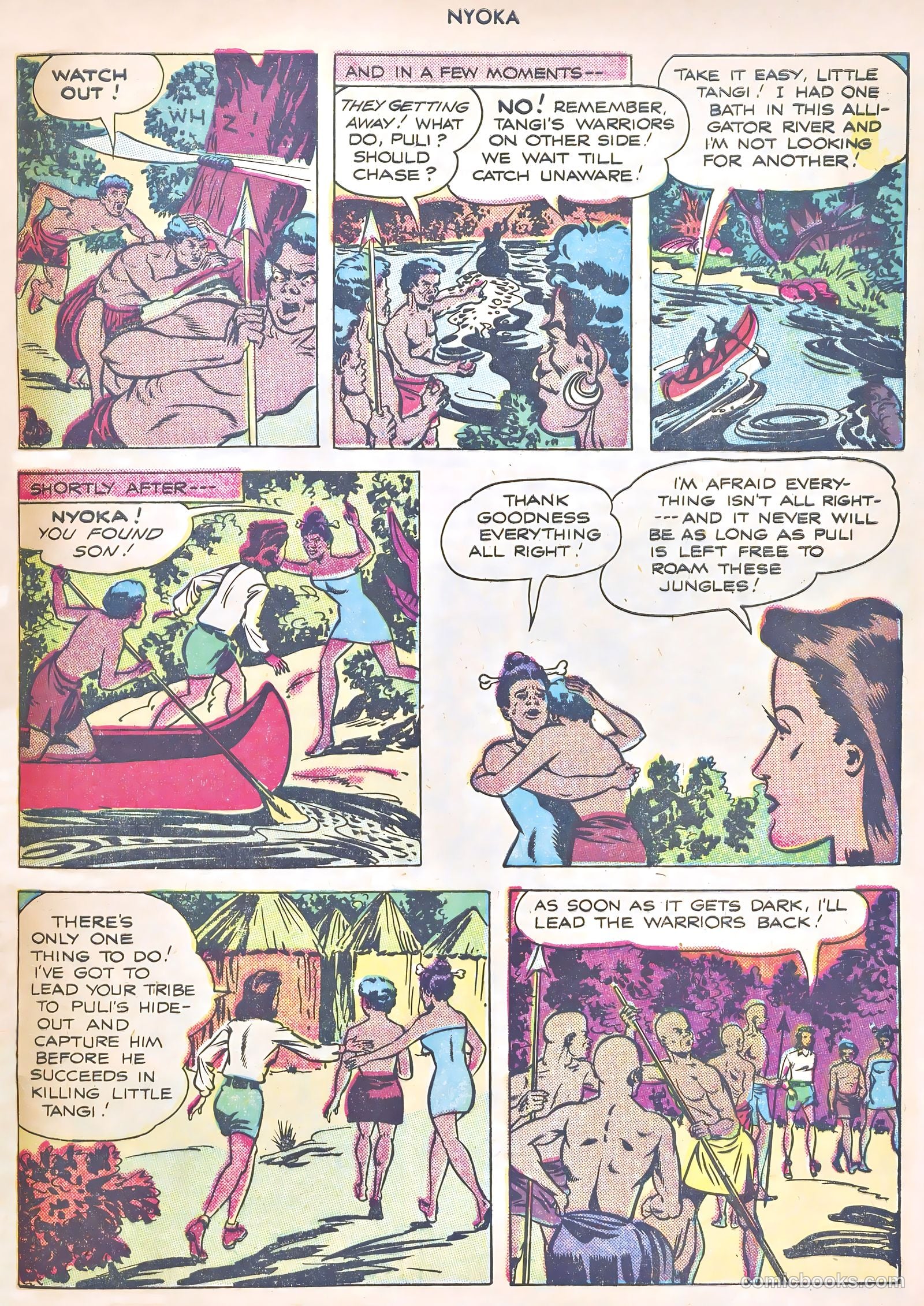 Nyoka the Jungle Girl #8 (1947) — page 45 of 53