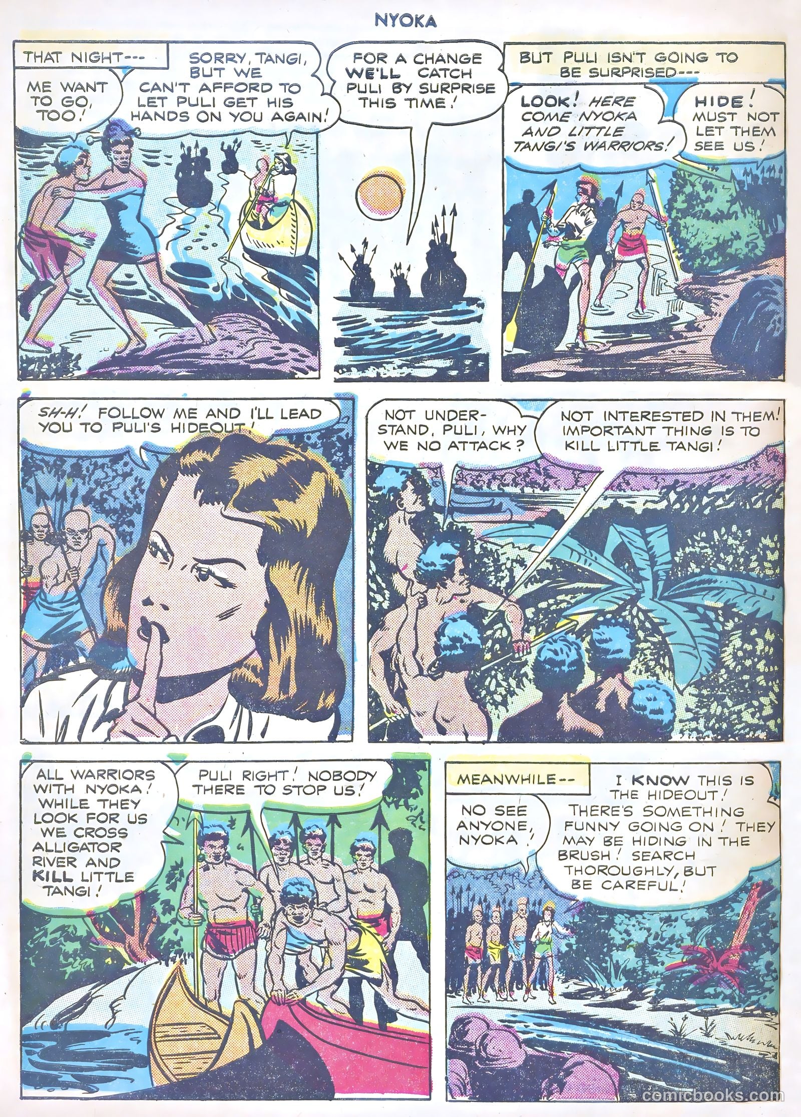 Nyoka the Jungle Girl #8 (1947) — page 46 of 53