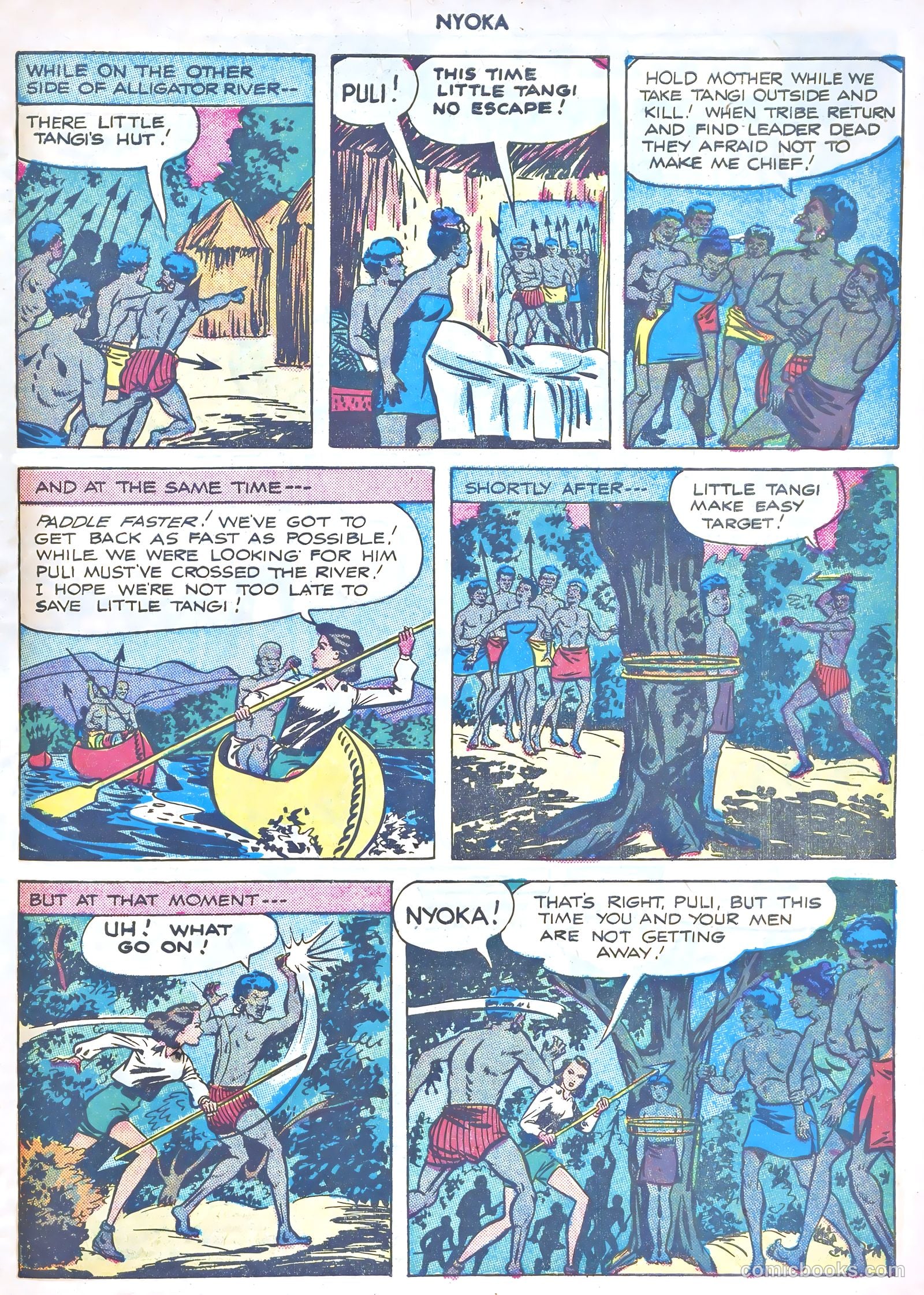 Nyoka the Jungle Girl #8 (1947) — page 47 of 53