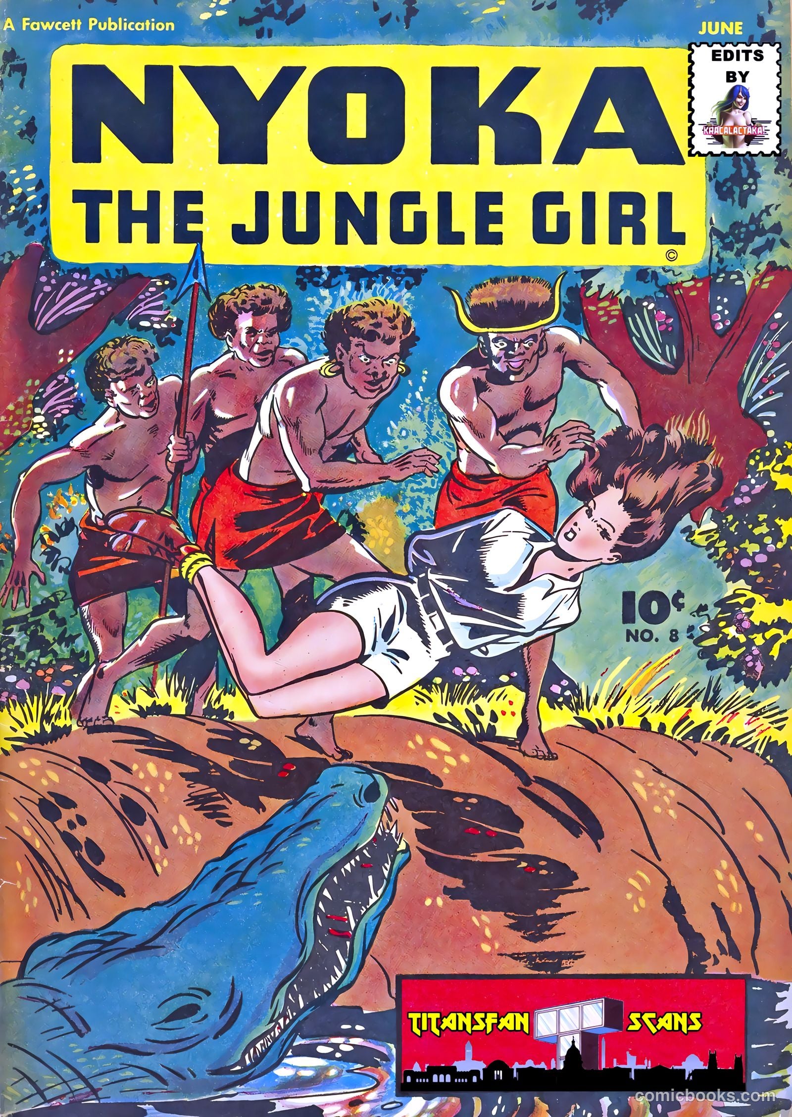 Nyoka the Jungle Girl #8 (1947) — page 53 of 53