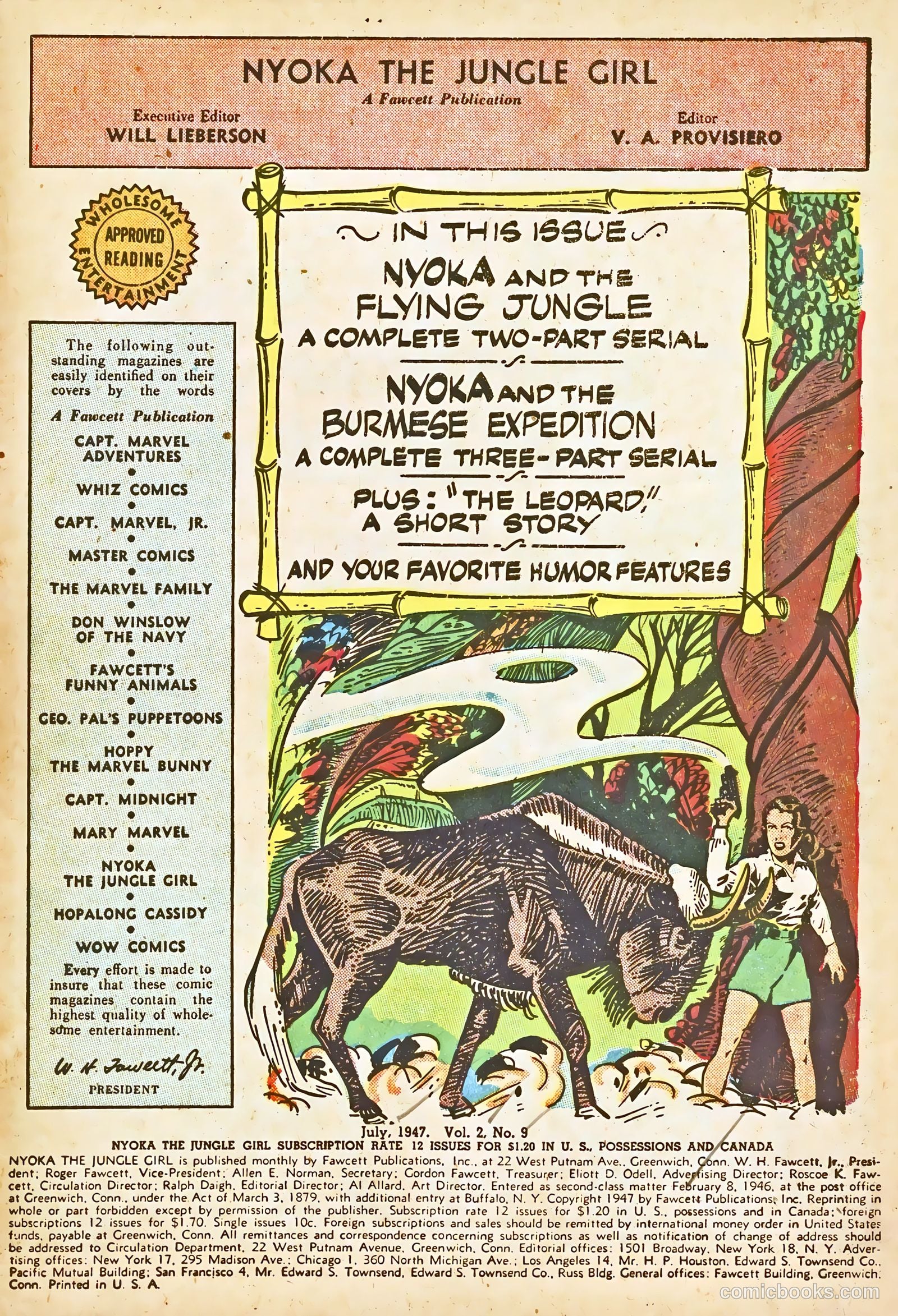 Nyoka the Jungle Girl #9 (1947) — page 3 of 52