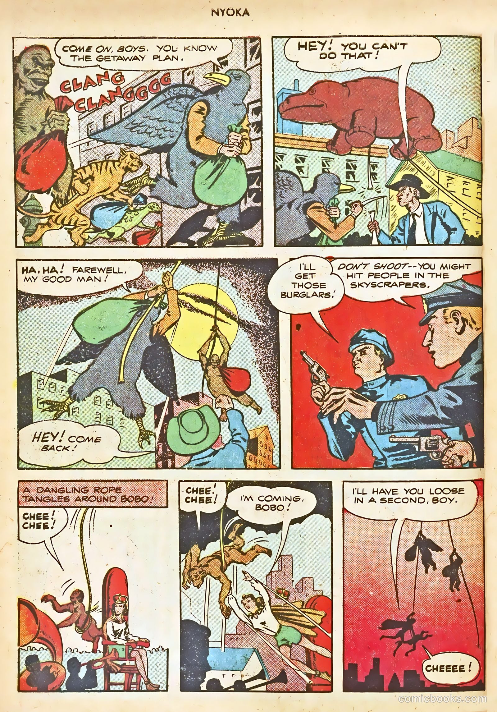 Nyoka the Jungle Girl #9 (1947) — page 10 of 52