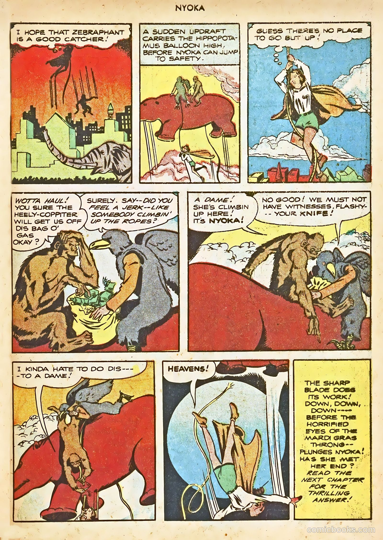 Nyoka the Jungle Girl #9 (1947) — page 11 of 52