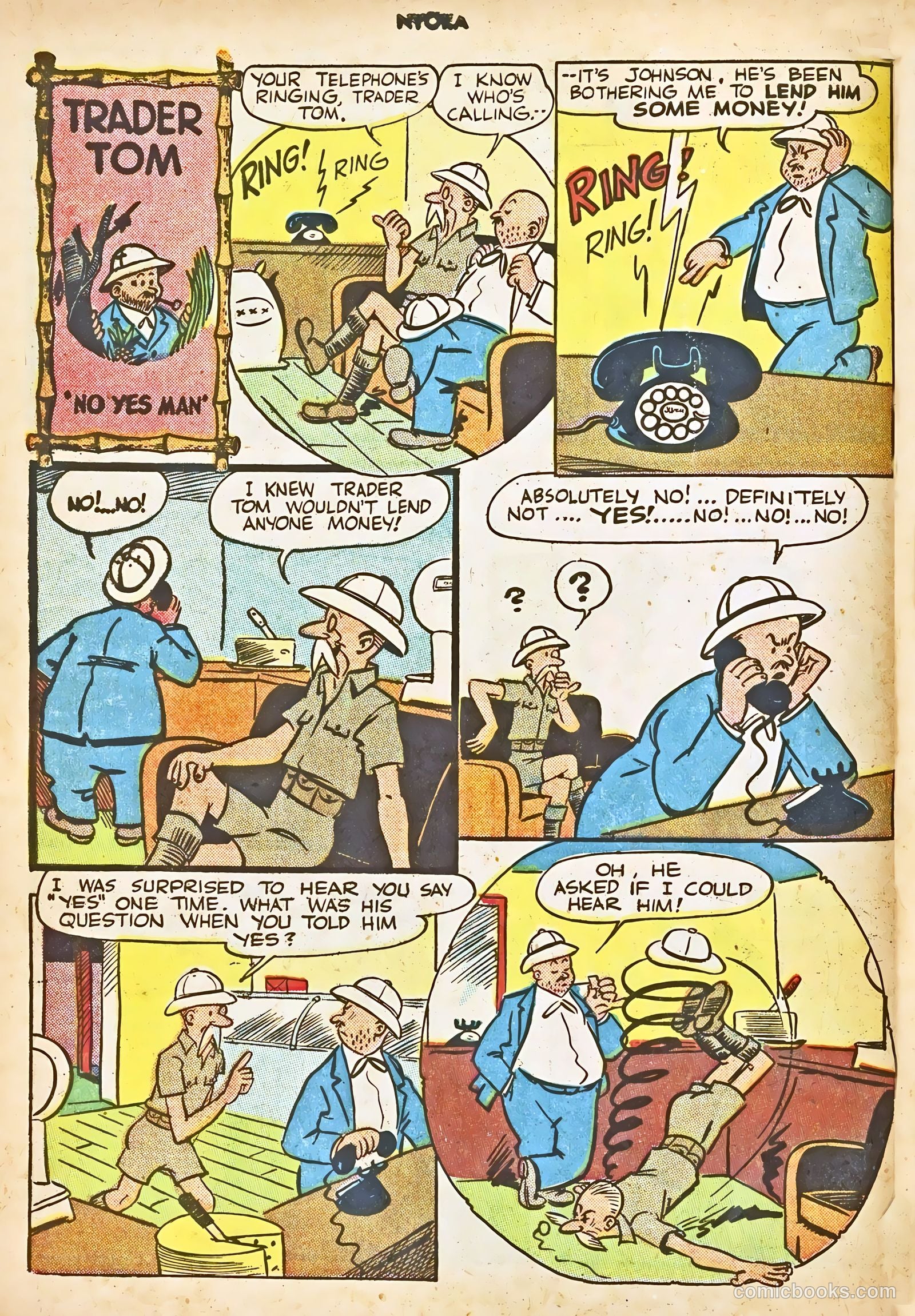 Nyoka the Jungle Girl #9 (1947) — page 12 of 52
