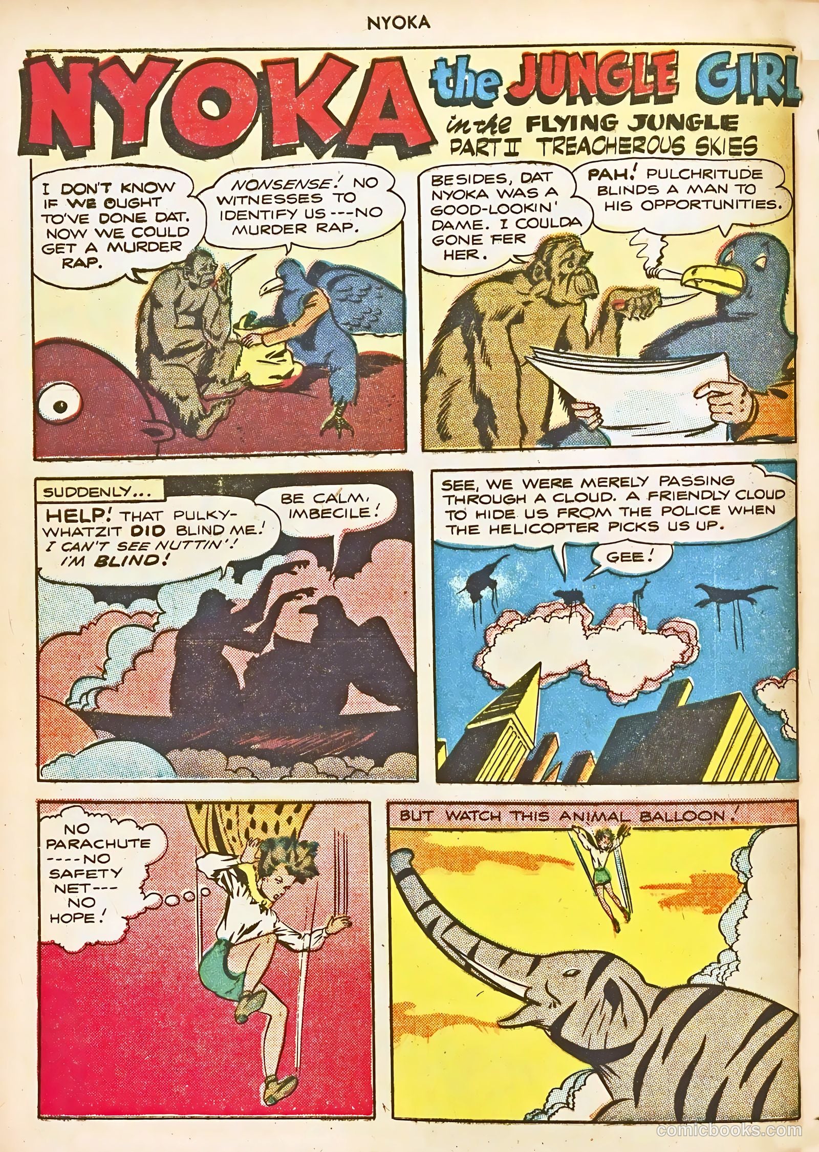 Nyoka the Jungle Girl #9 (1947) — page 14 of 52