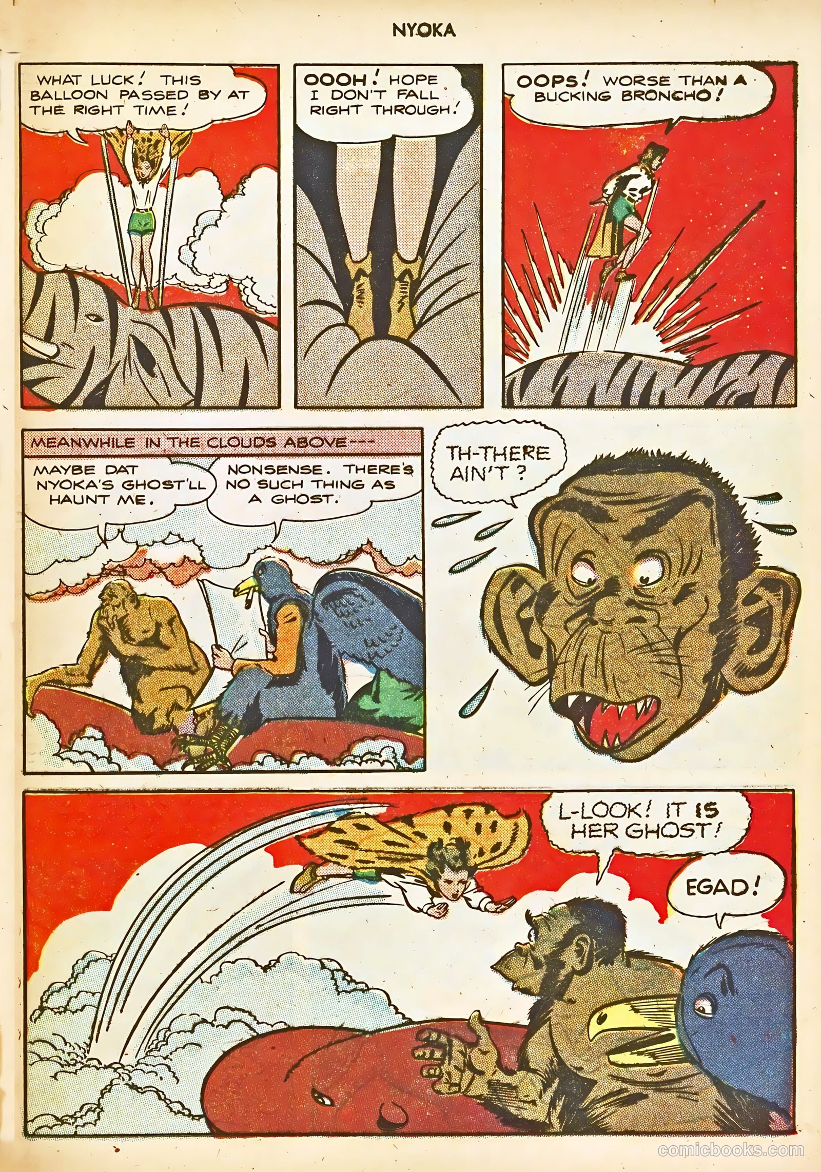 Nyoka the Jungle Girl #9 (1947) — page 15 of 52