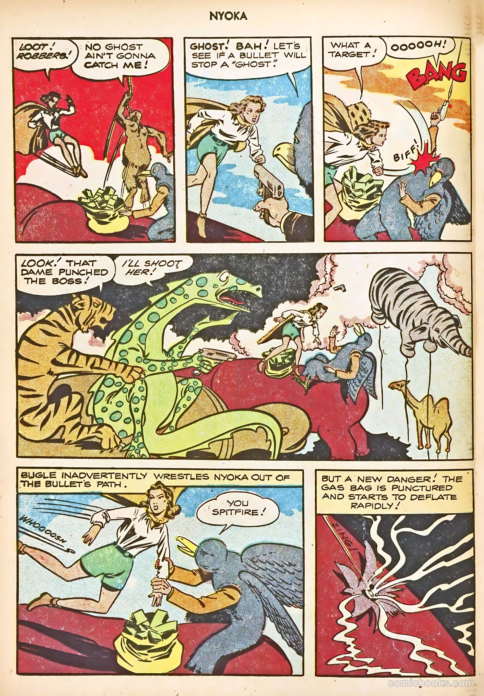 Nyoka the Jungle Girl #9 (1947) — page 16 of 52