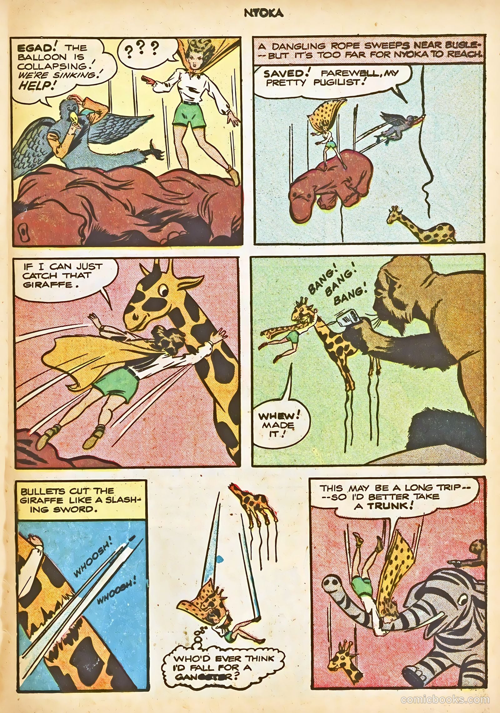 Nyoka the Jungle Girl #9 (1947) — page 17 of 52