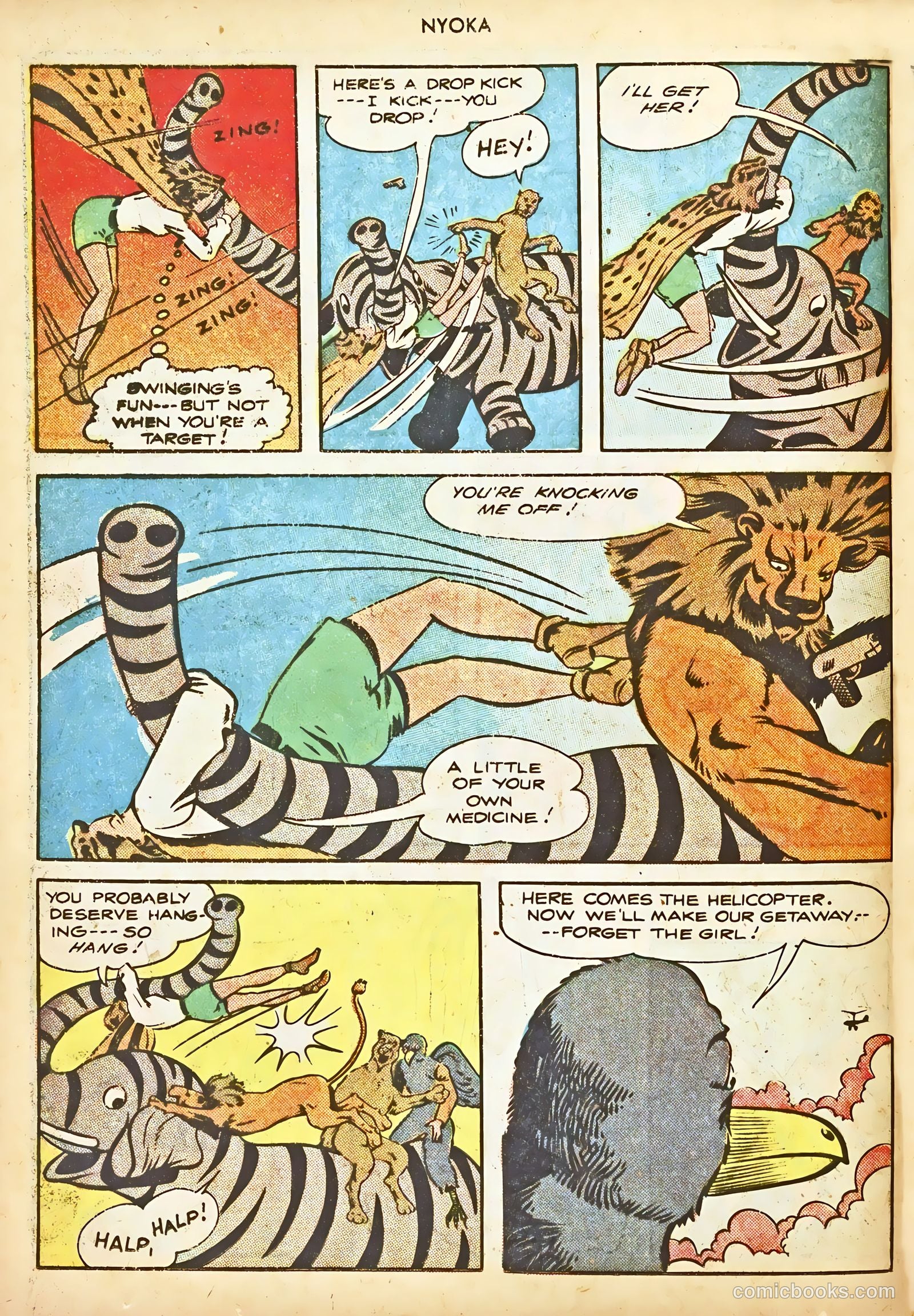 Nyoka the Jungle Girl #9 (1947) — page 18 of 52