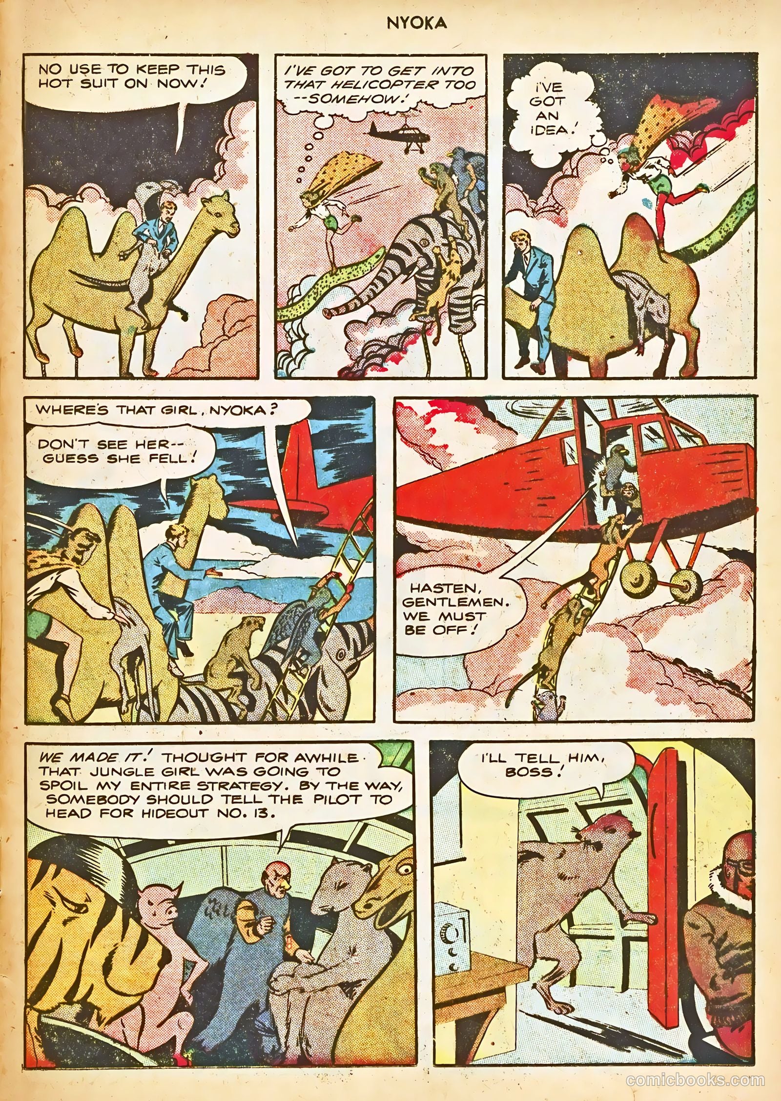 Nyoka the Jungle Girl #9 (1947) — page 19 of 52