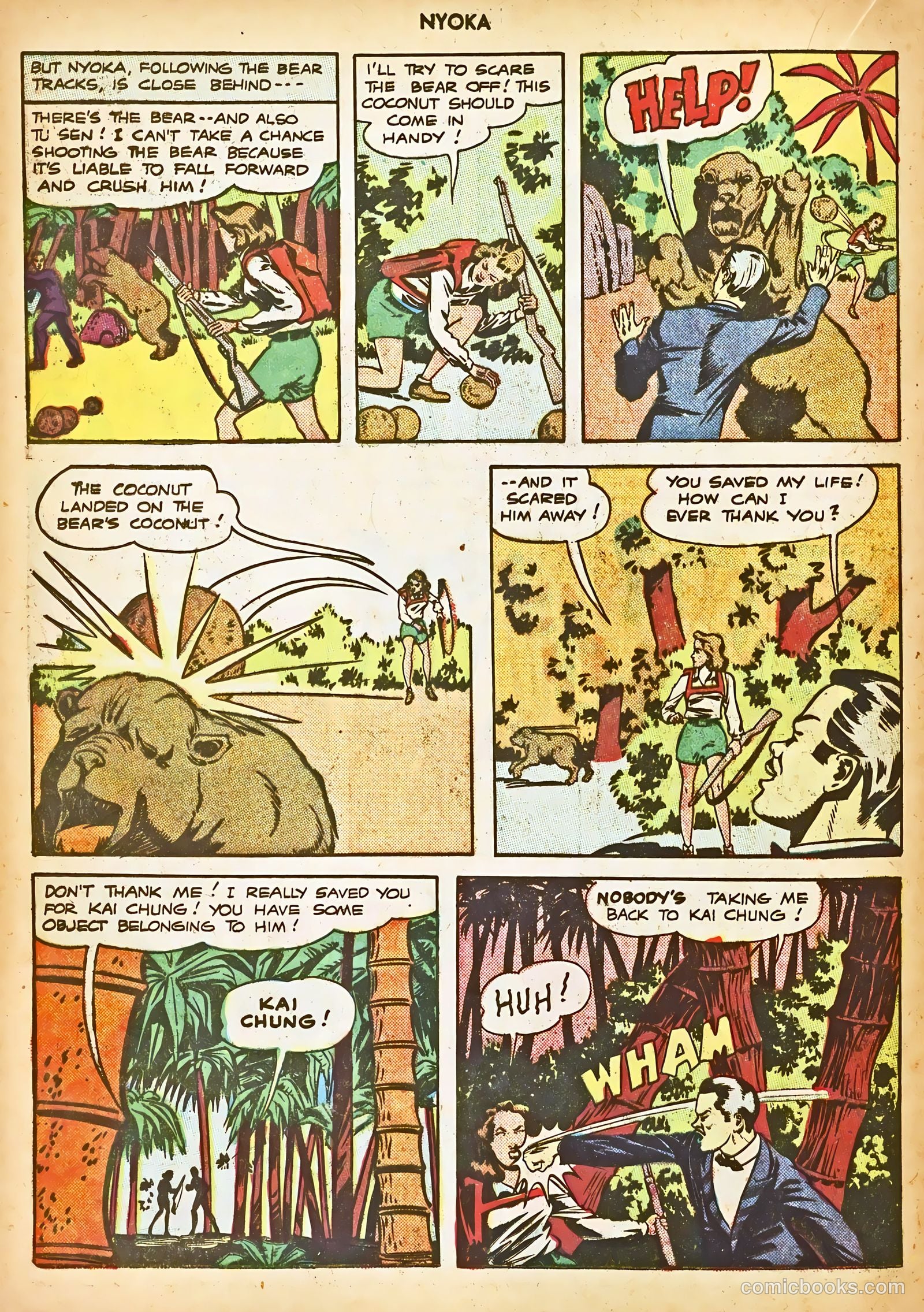 Nyoka the Jungle Girl #9 (1947) — page 28 of 52