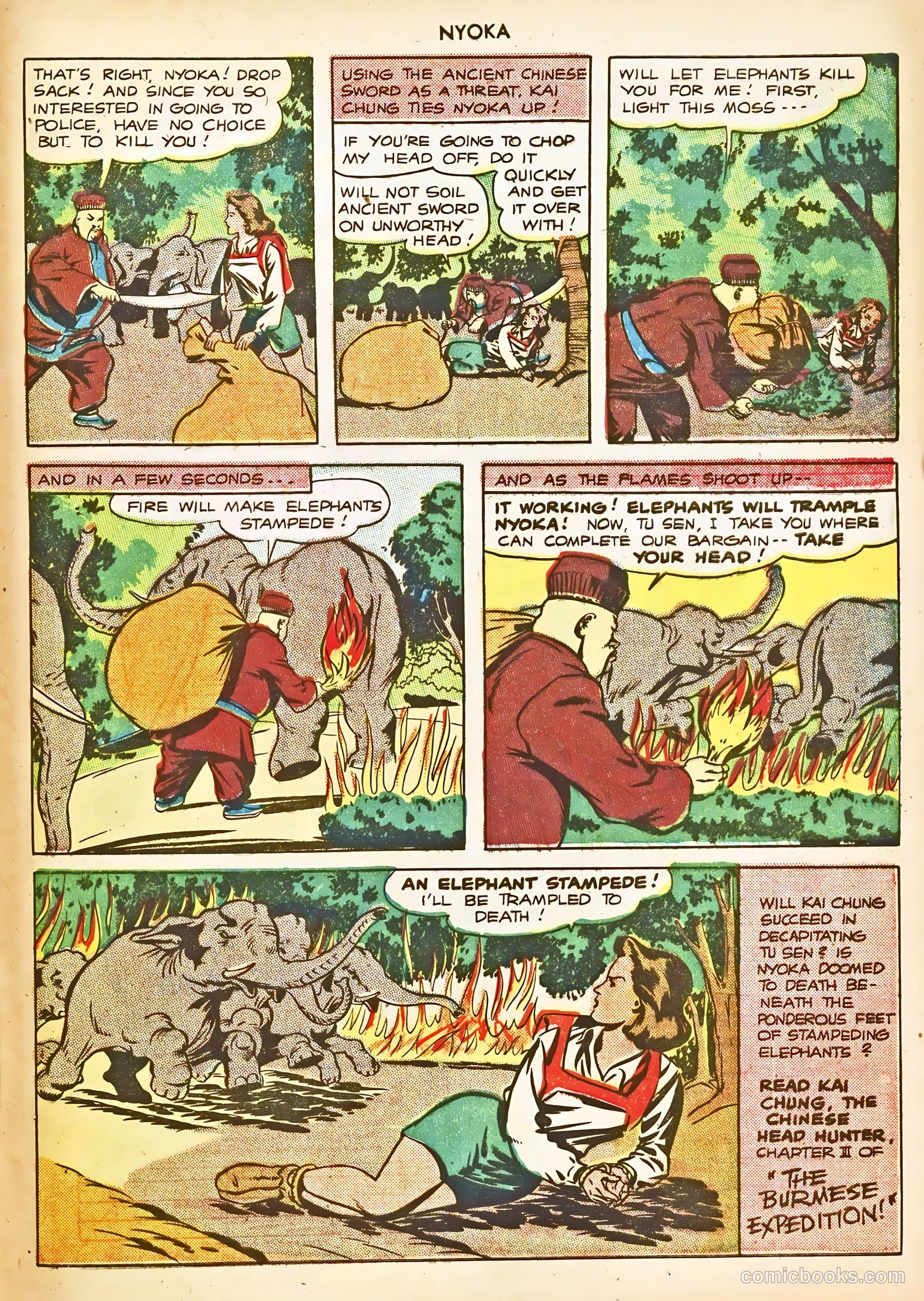 Nyoka the Jungle Girl #9 (1947) — page 39 of 52