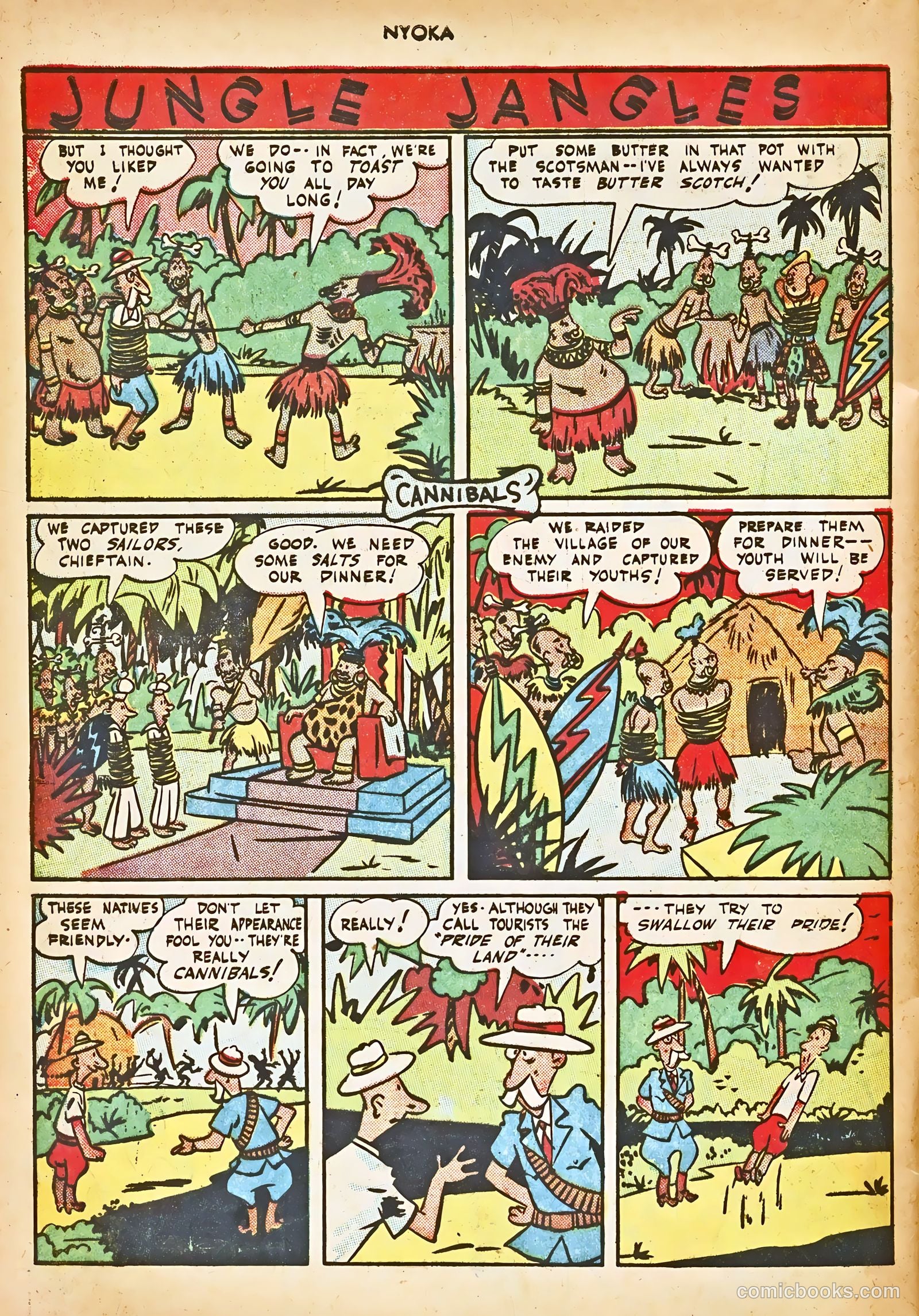 Nyoka the Jungle Girl #9 (1947) — page 42 of 52