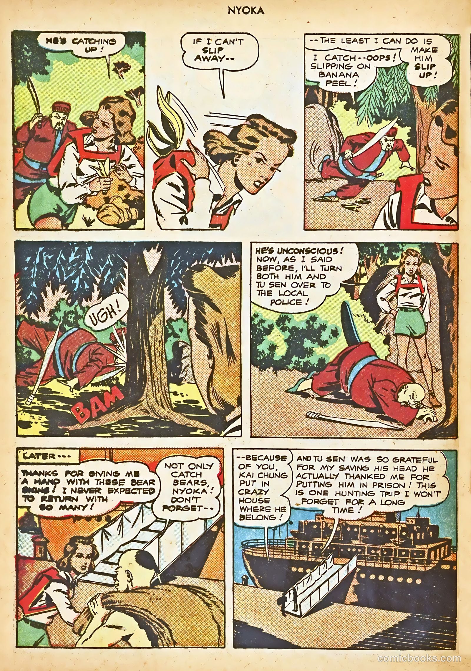 Nyoka the Jungle Girl #9 (1947) — page 48 of 52