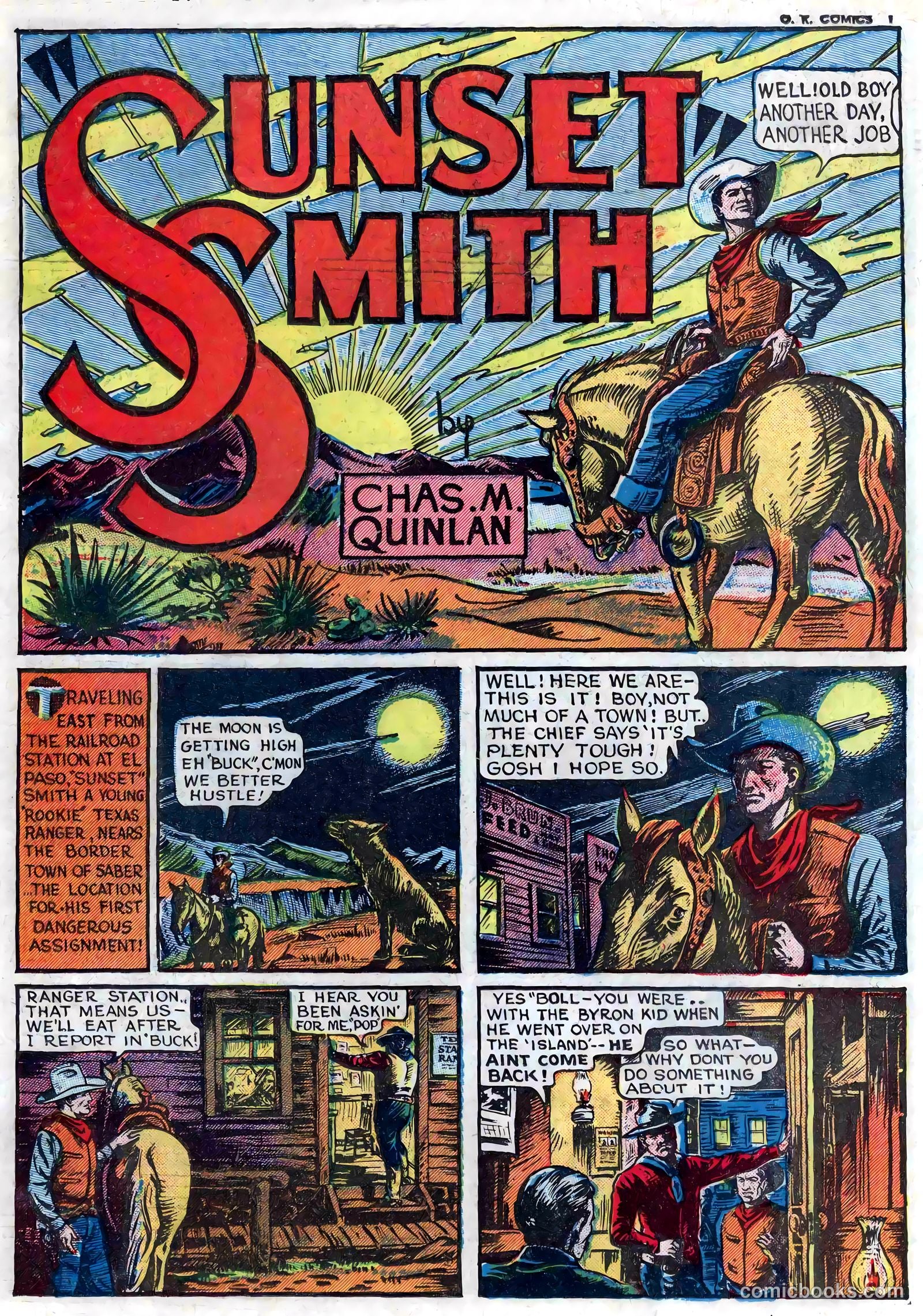 O.K. Comics #1 (1940) — page 2 of 66