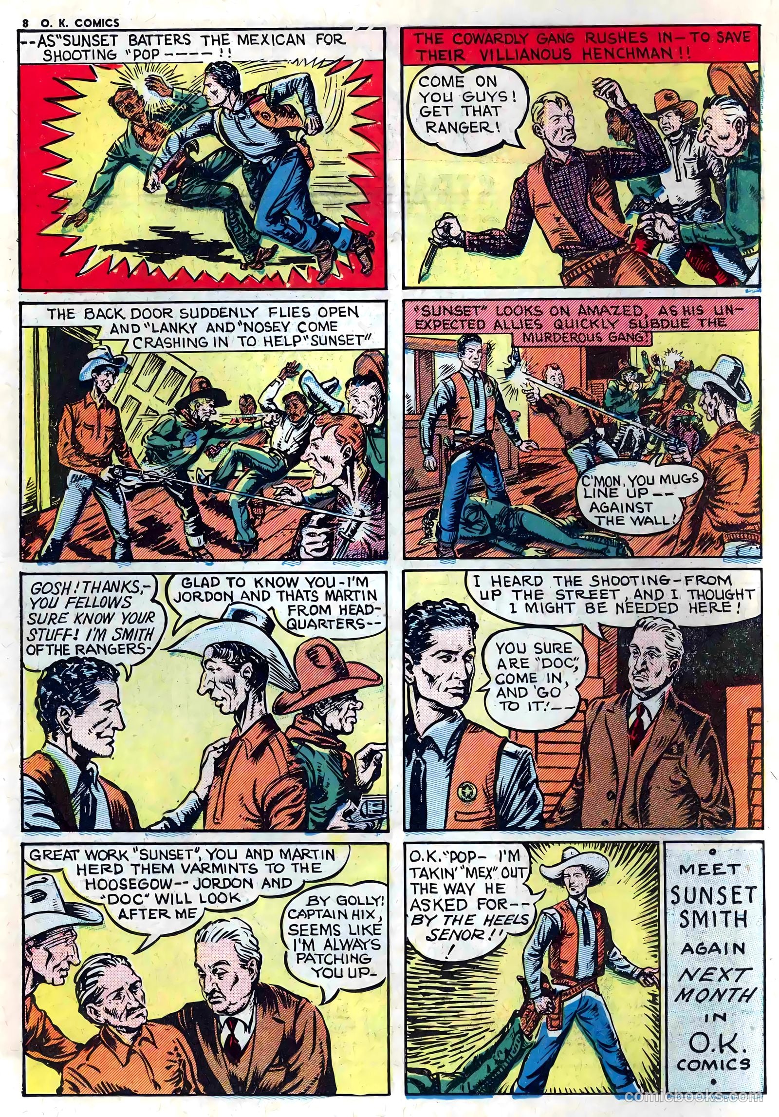 O.K. Comics #1 (1940) — page 9 of 66