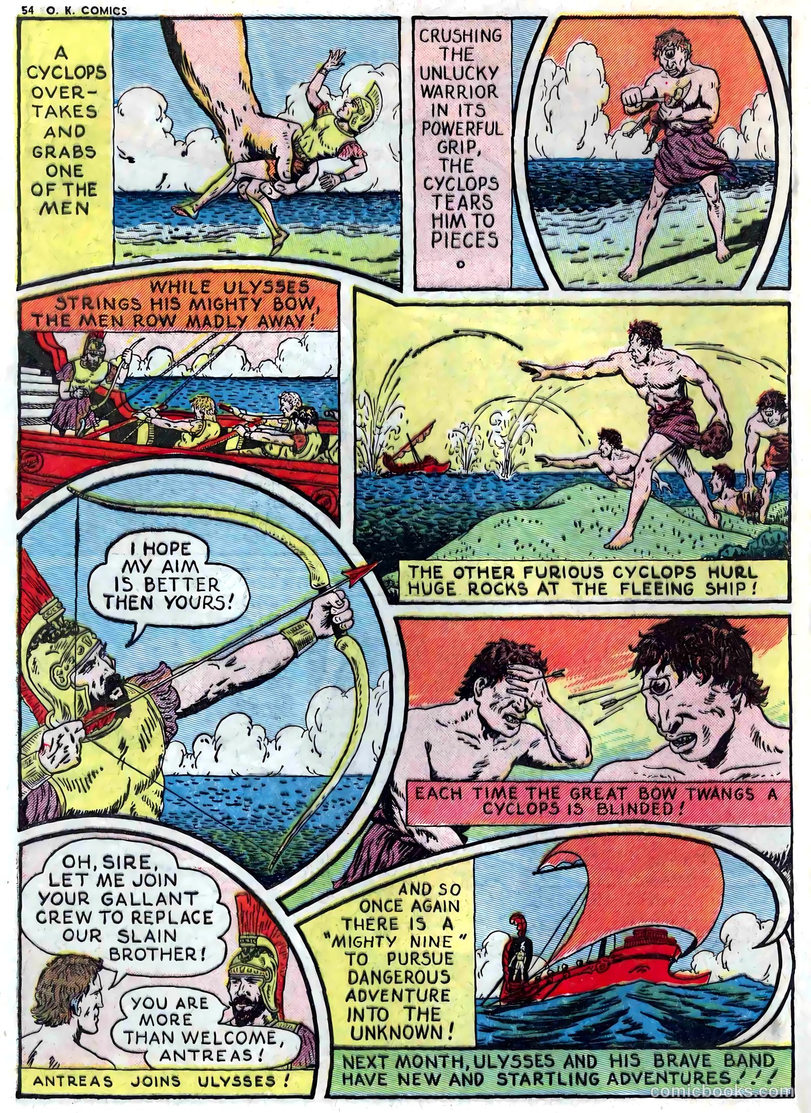O.K. Comics #1 (1940) — page 55 of 66