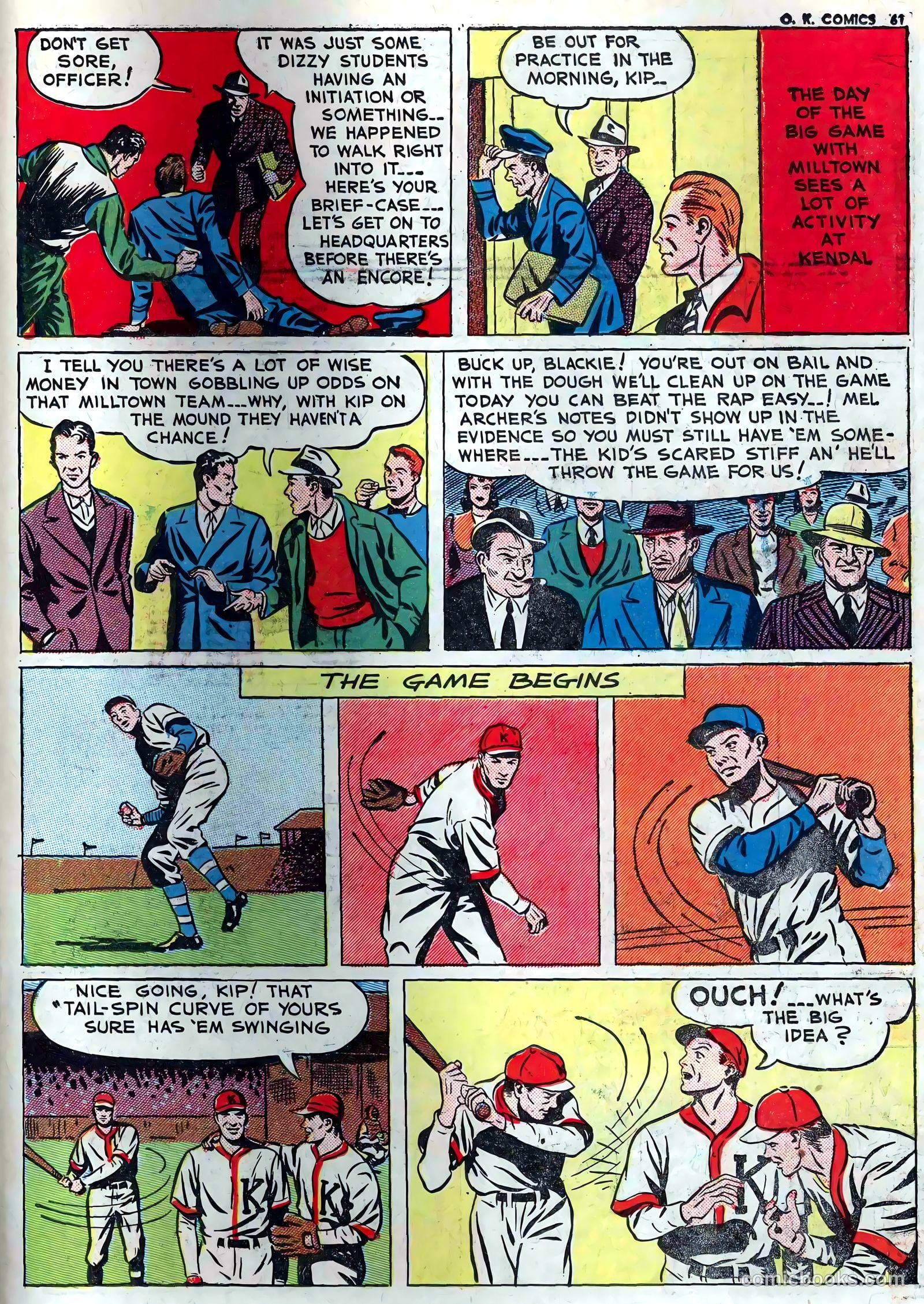 O.K. Comics #1 (1940) — page 62 of 66