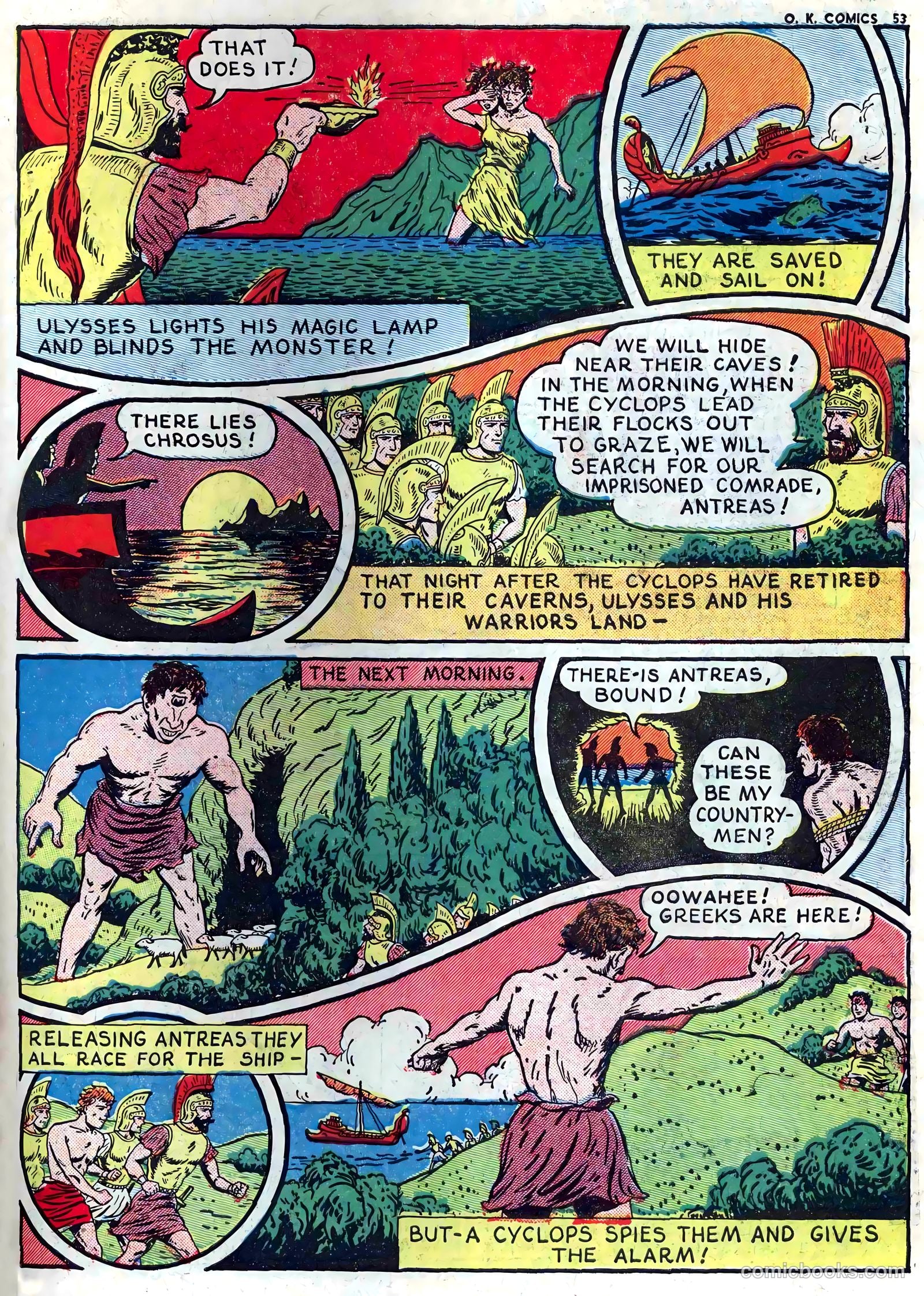 O.K. Comics #1 (1972) — page 54 of 66