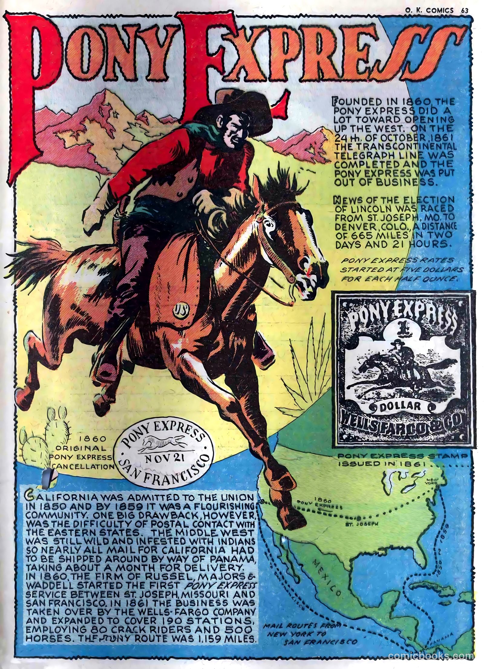 O.K. Comics #1 (1972) — page 64 of 66