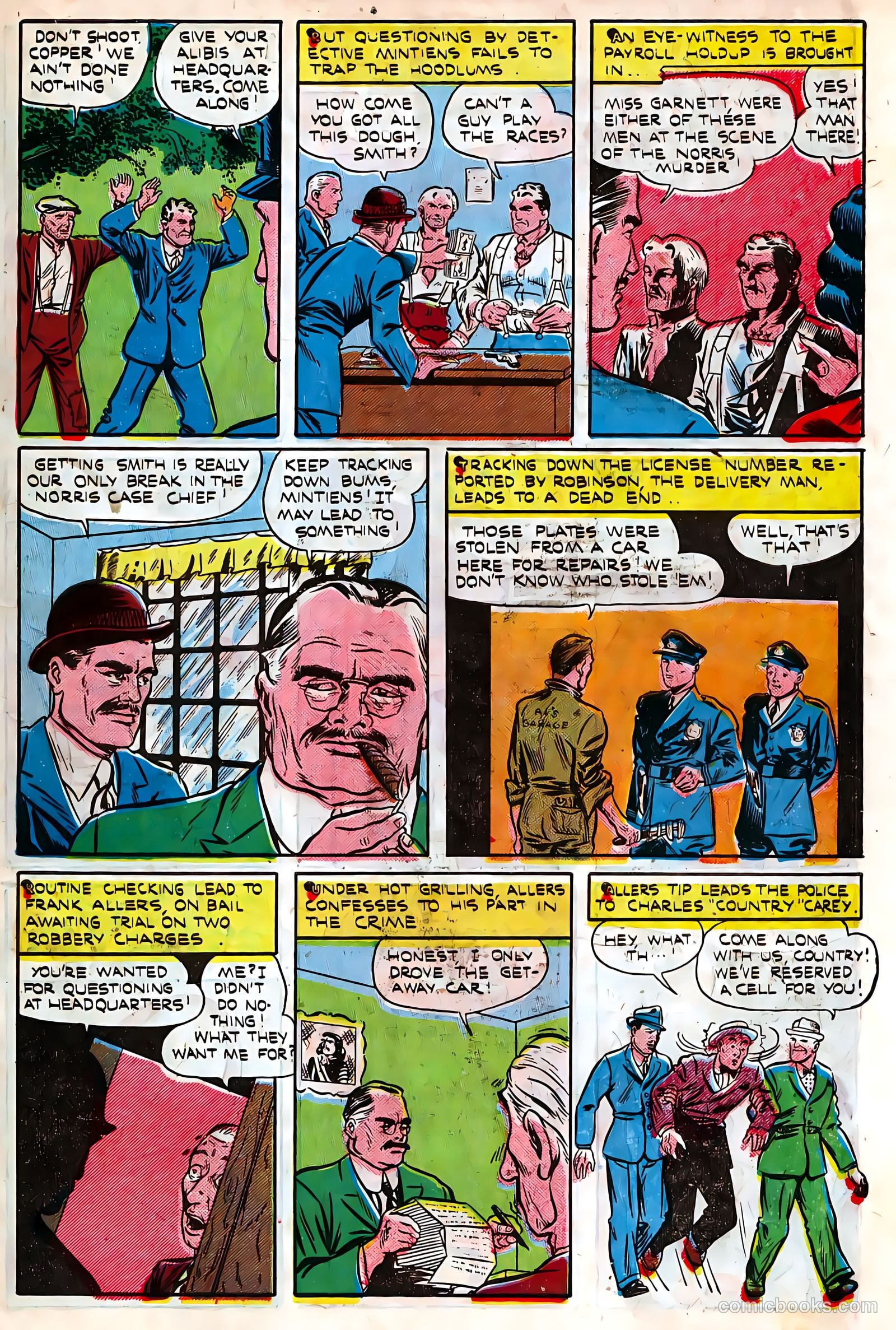 Authentic Police Cases #1 (1948) — page 7 of 36