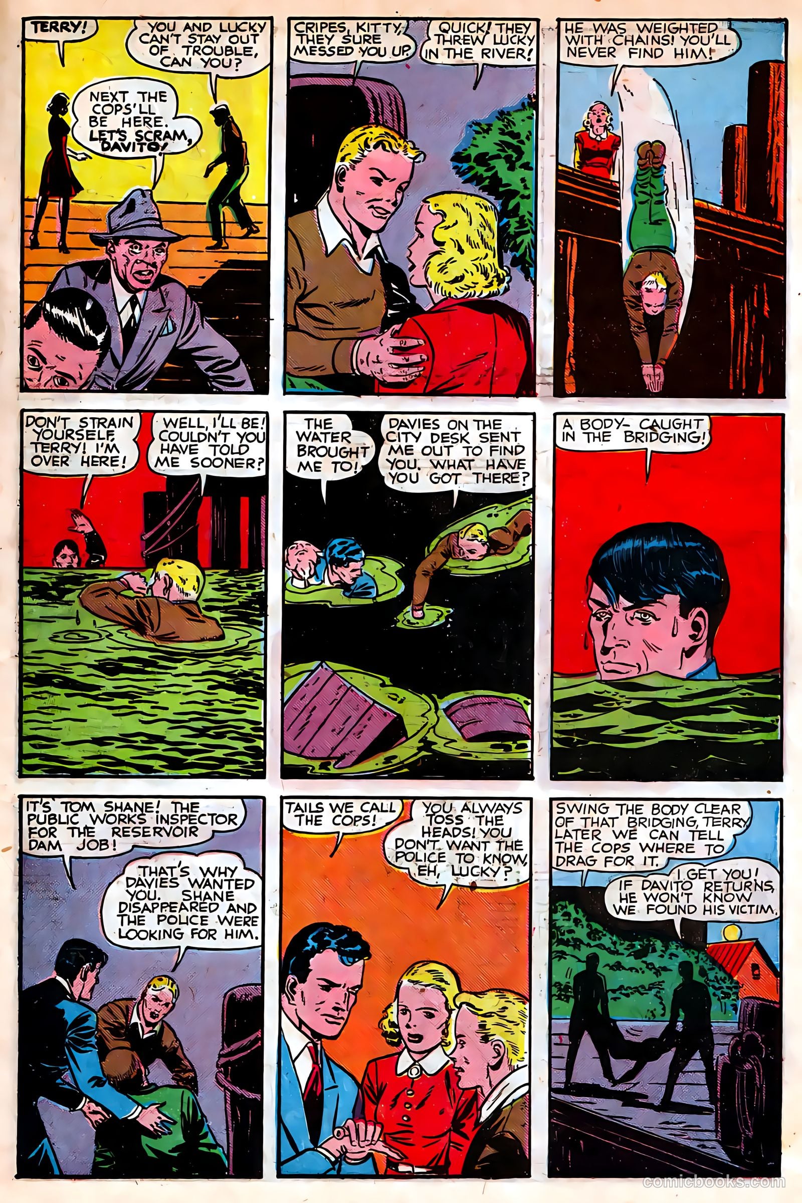 Authentic Police Cases #1 (1948) — page 17 of 36