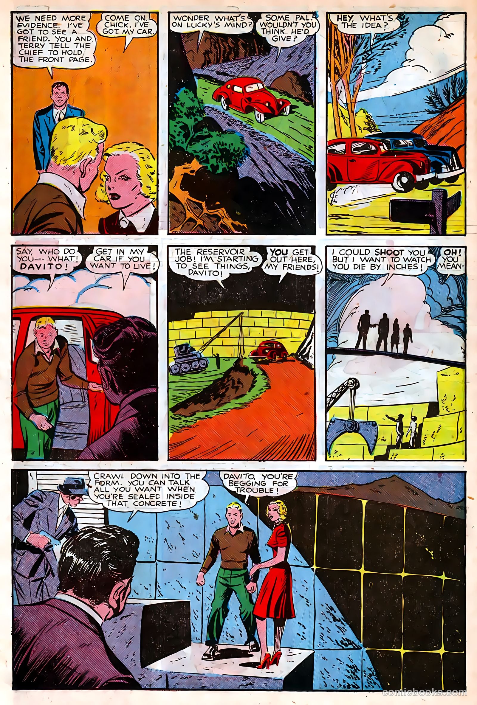 Authentic Police Cases #1 (1948) — page 18 of 36