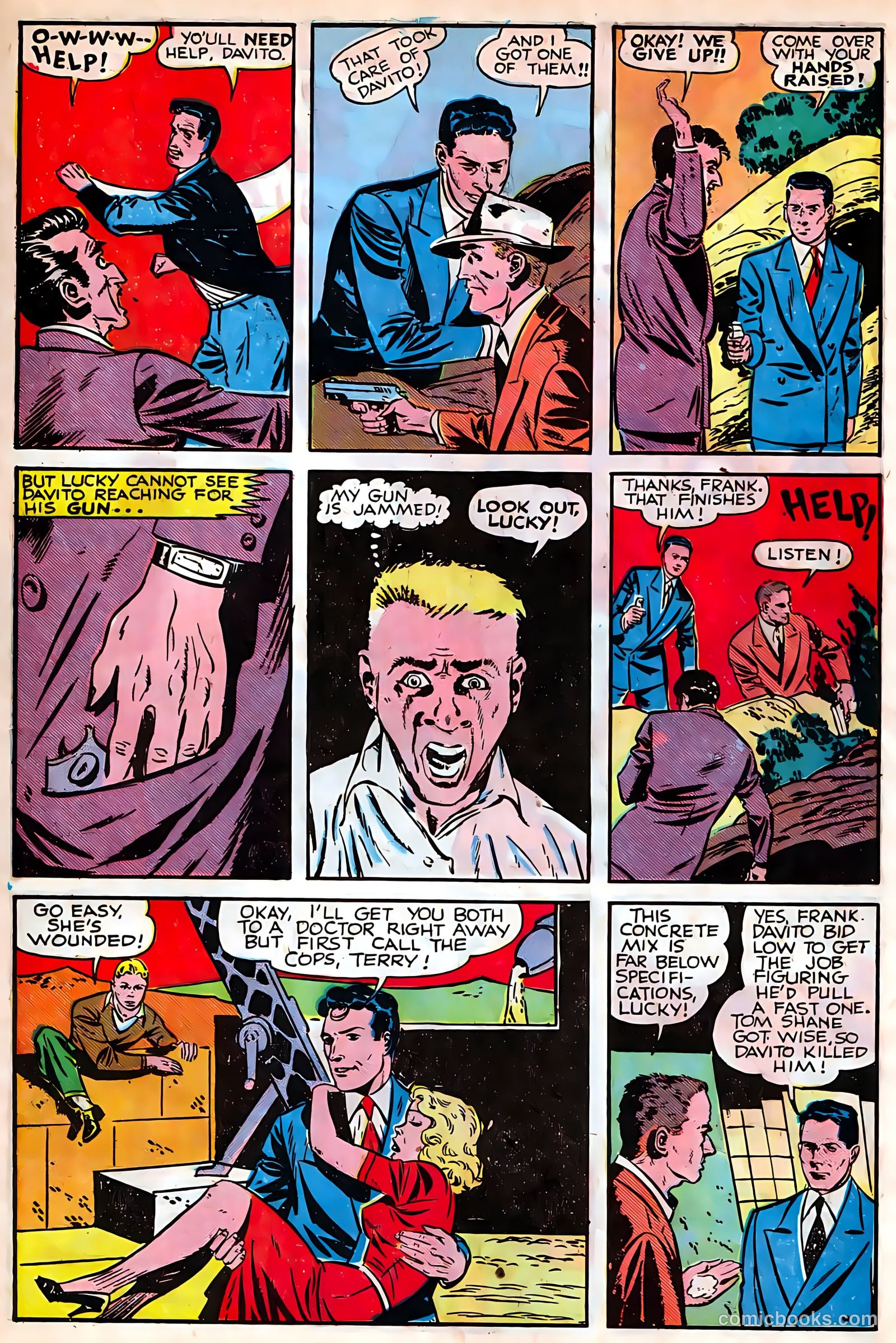 Authentic Police Cases #1 (1948) — page 21 of 36