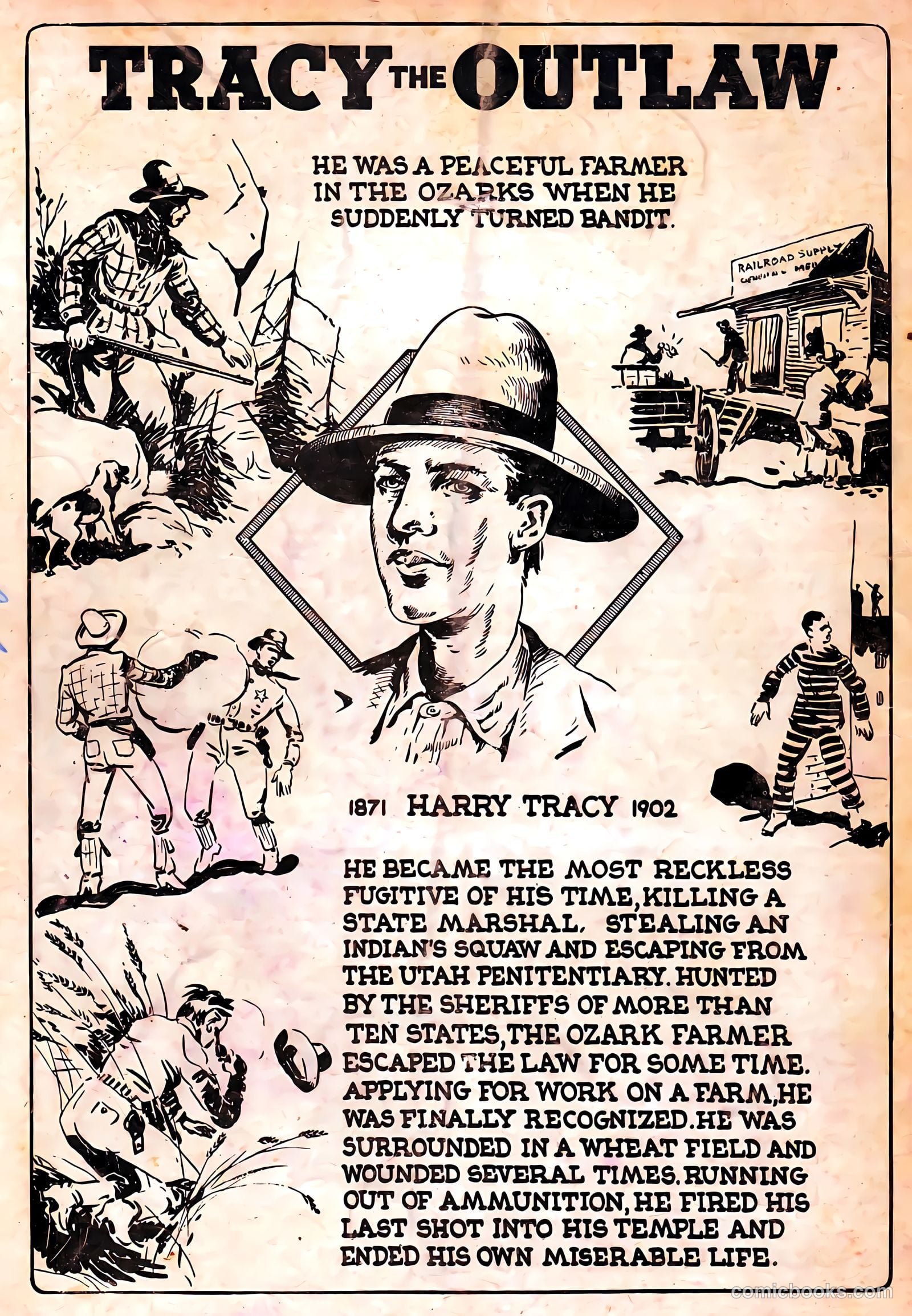 Authentic Police Cases #1 (1948) — page 36 of 36