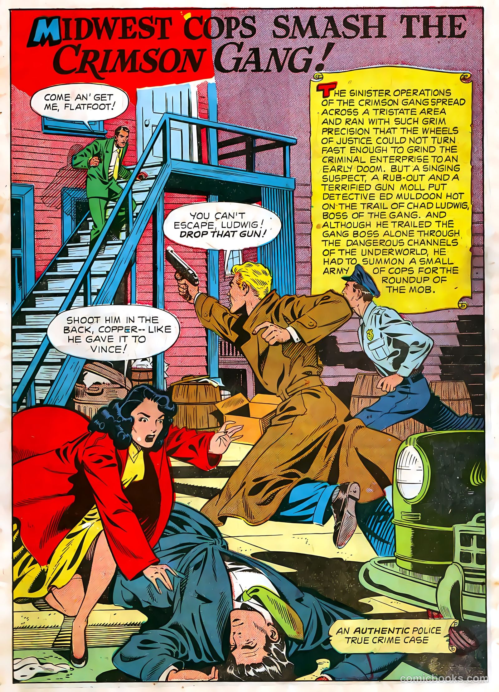 Authentic Police Cases #10 (1950) — page 3 of 36