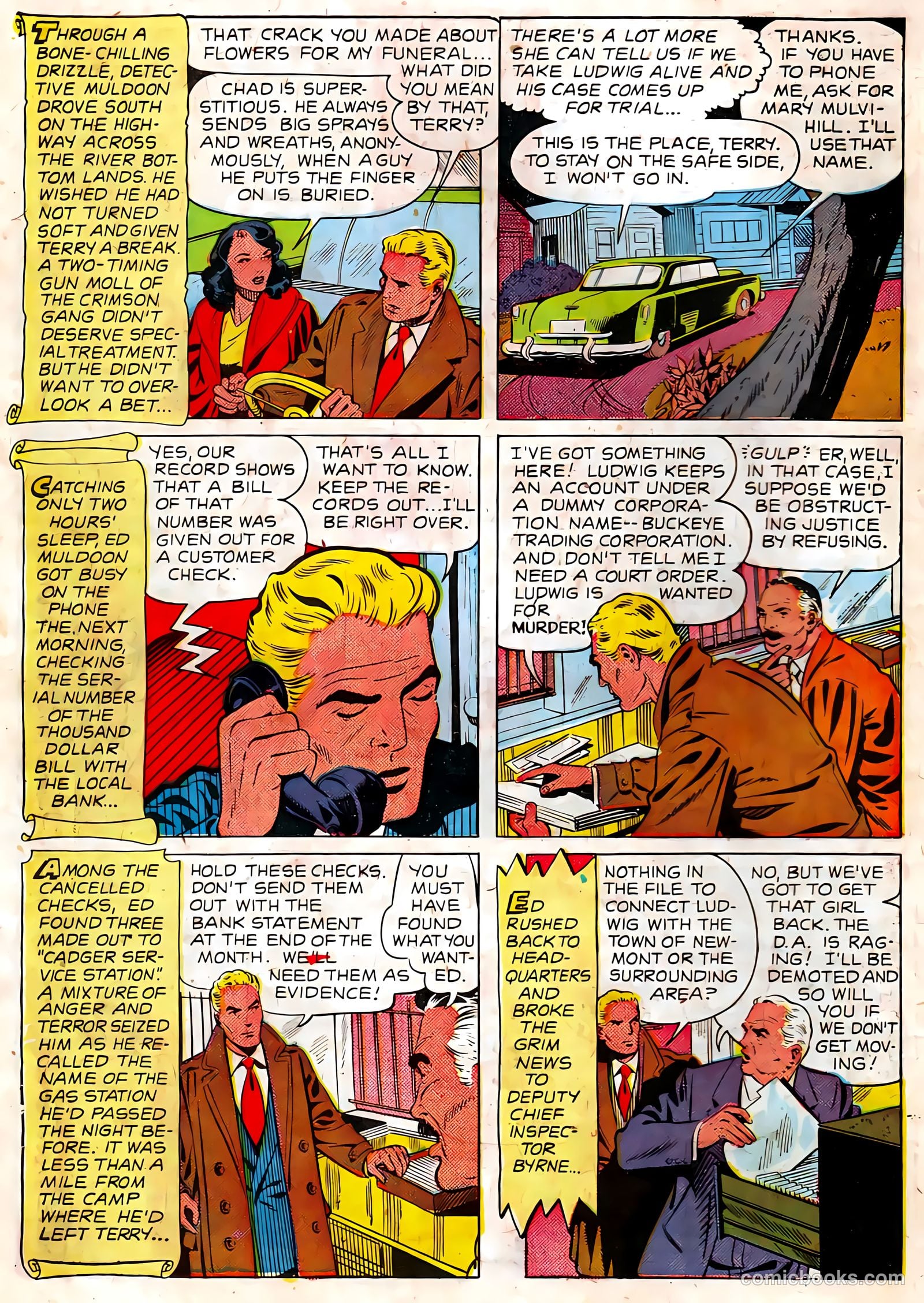 Authentic Police Cases #10 (1950) — page 6 of 36