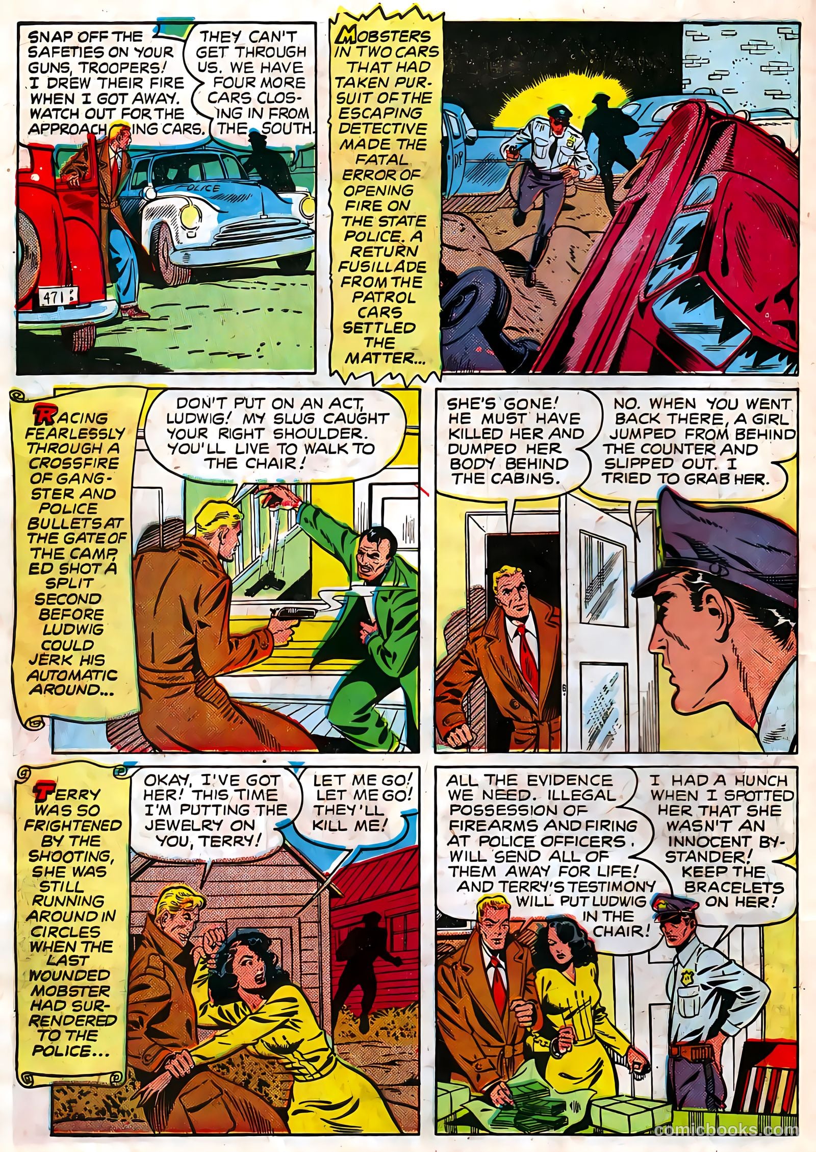 Authentic Police Cases #10 (1950) — page 10 of 36