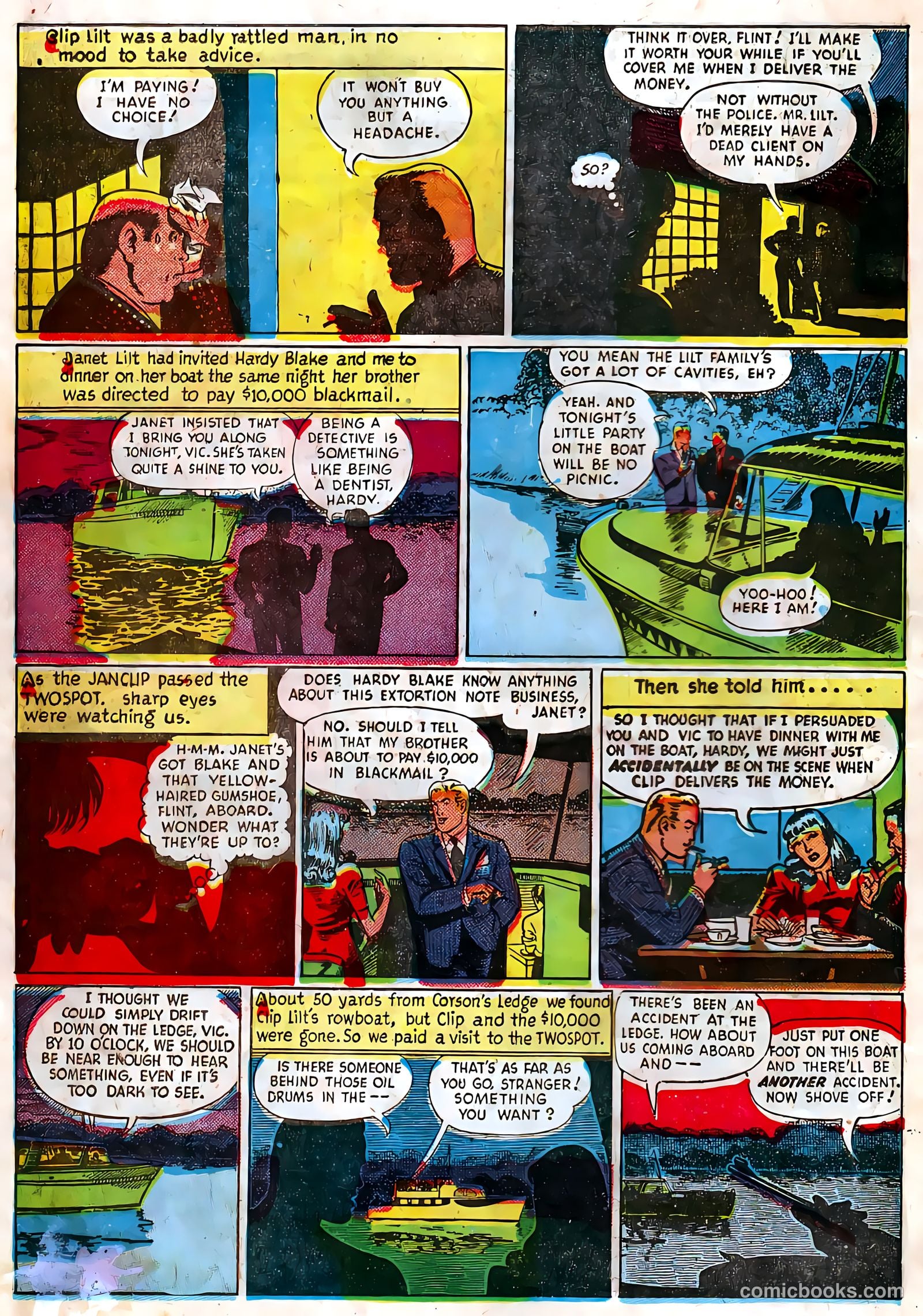 Authentic Police Cases #10 (1950) — page 14 of 36