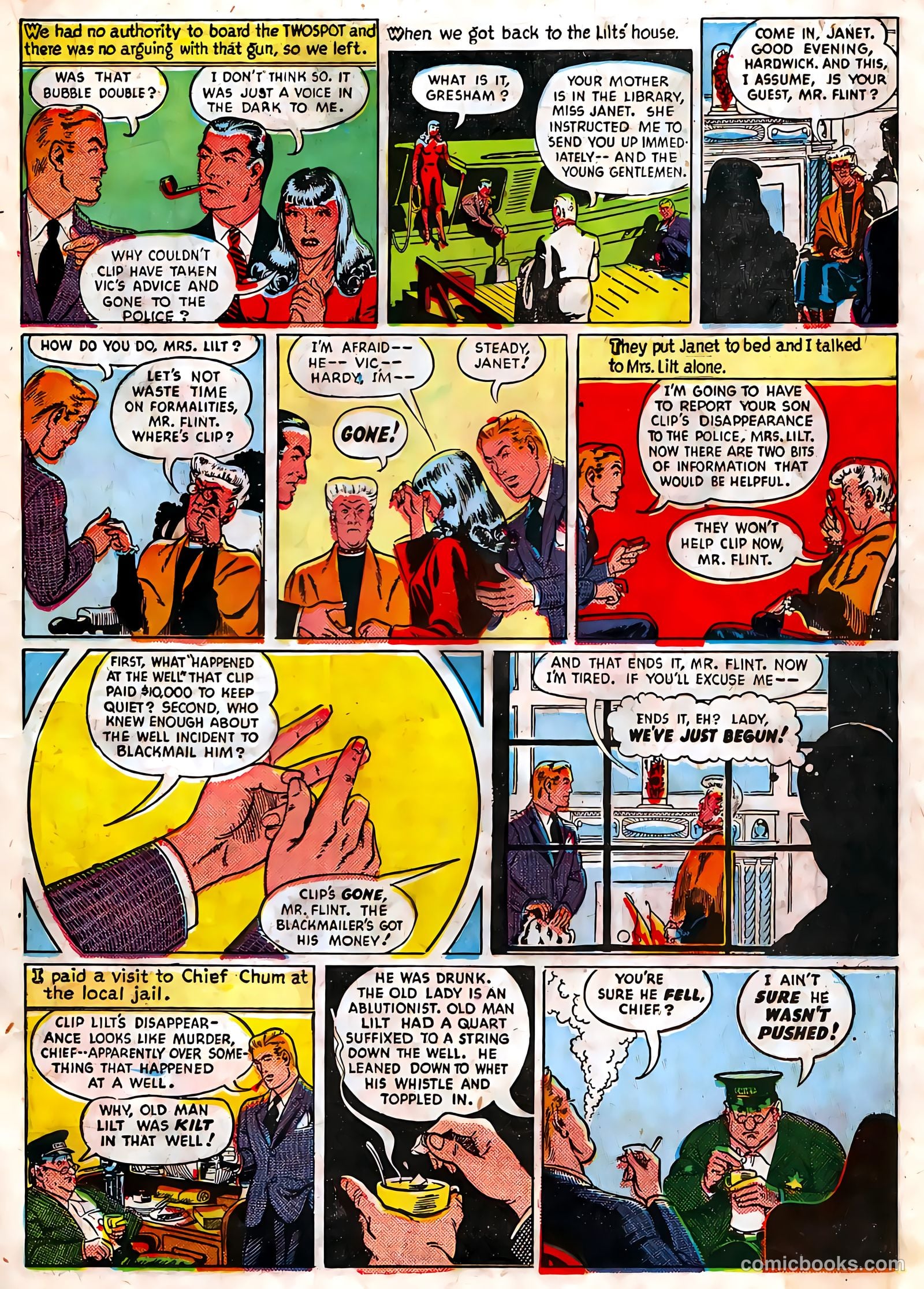 Authentic Police Cases #10 (1950) — page 15 of 36