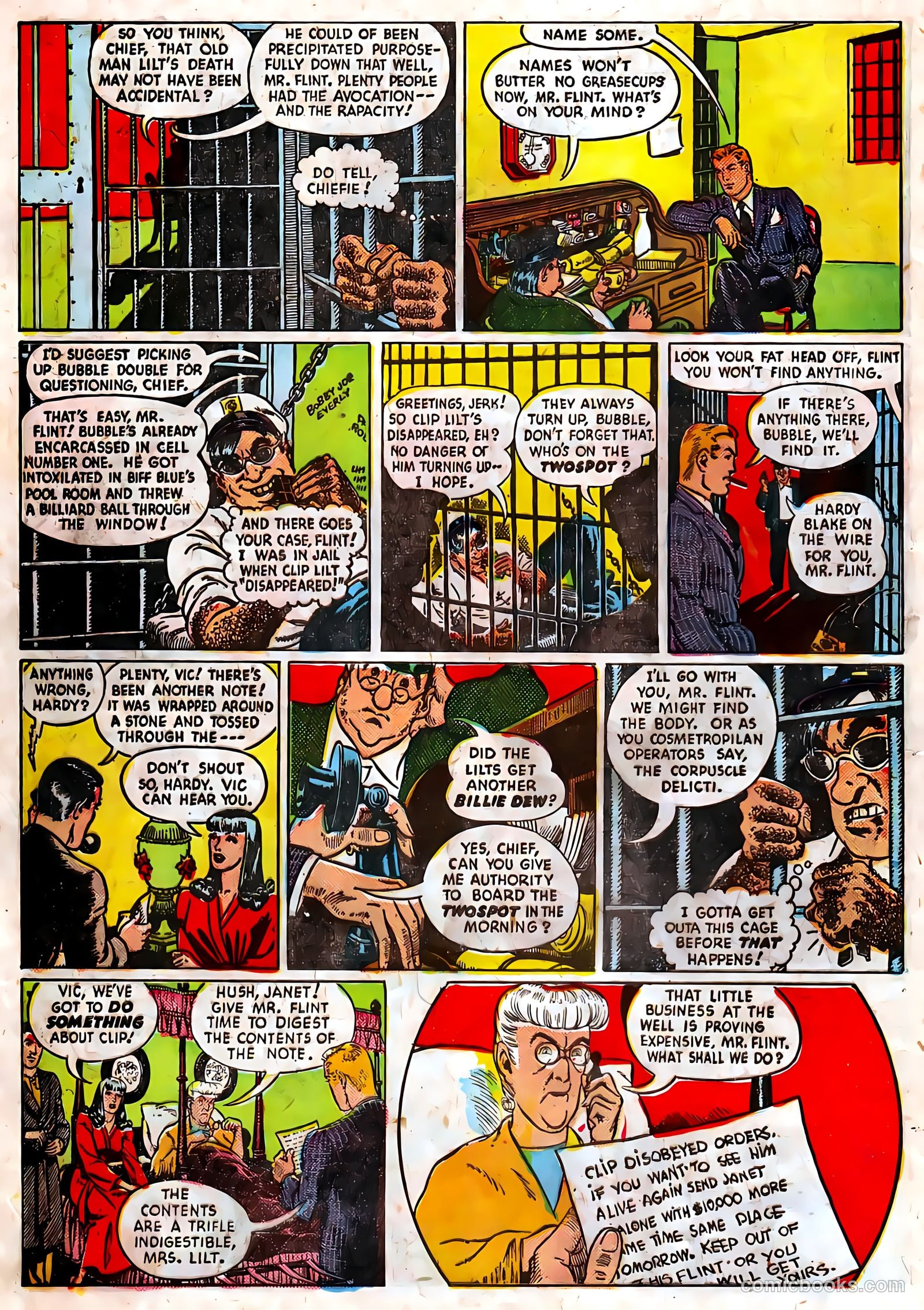 Authentic Police Cases #10 (1950) — page 16 of 36