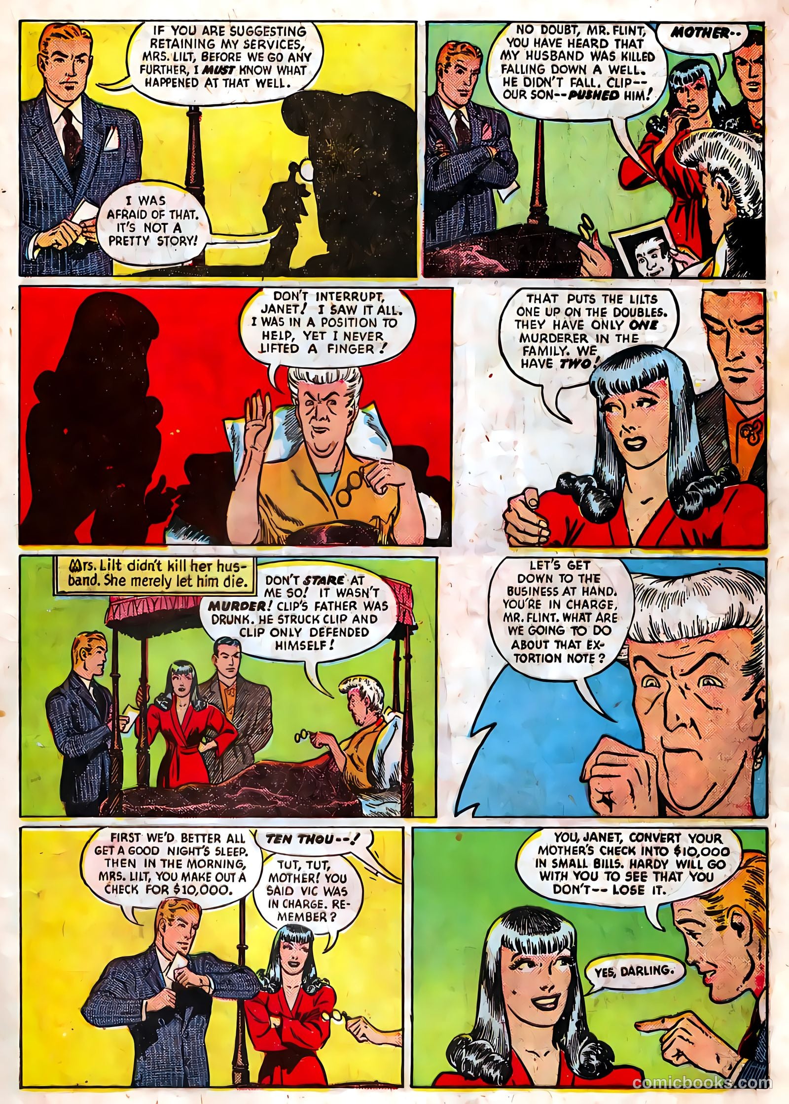 Authentic Police Cases #10 (1950) — page 17 of 36