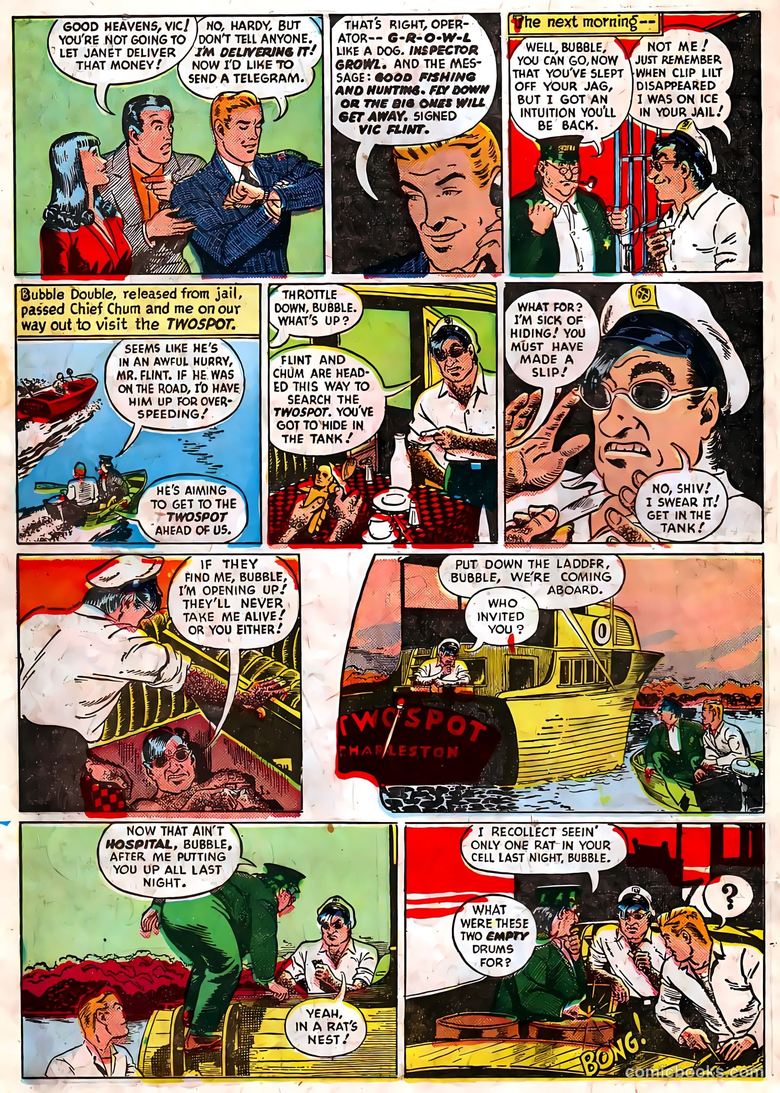 Authentic Police Cases #10 (1950) — page 18 of 36