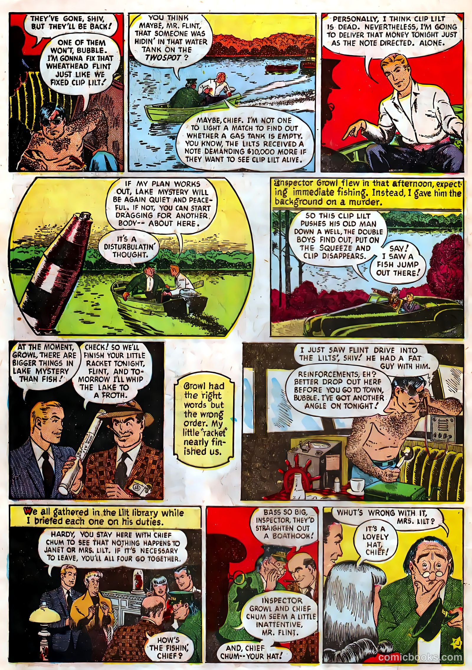 Authentic Police Cases #10 (1950) — page 20 of 36