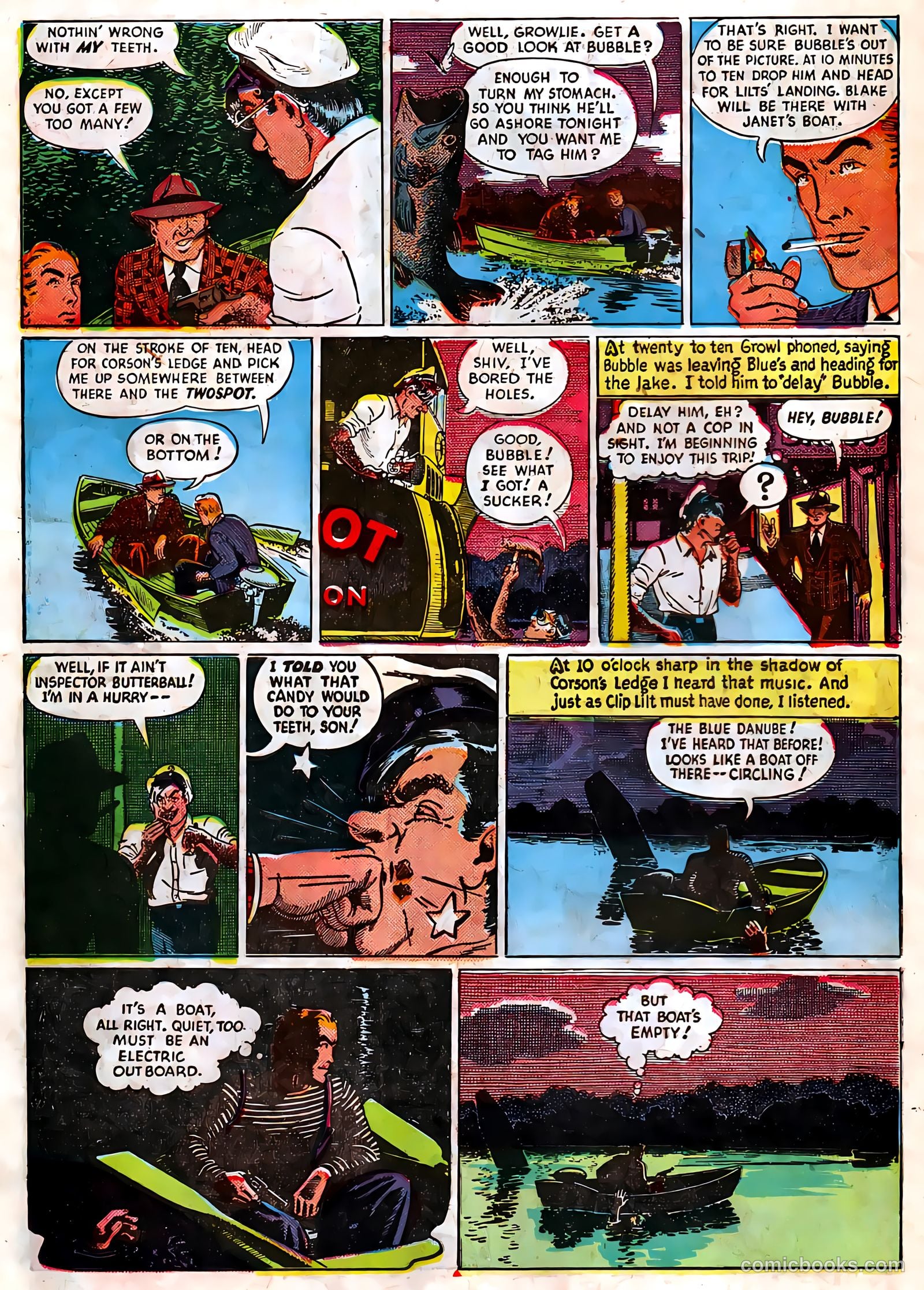 Authentic Police Cases #10 (1950) — page 22 of 36