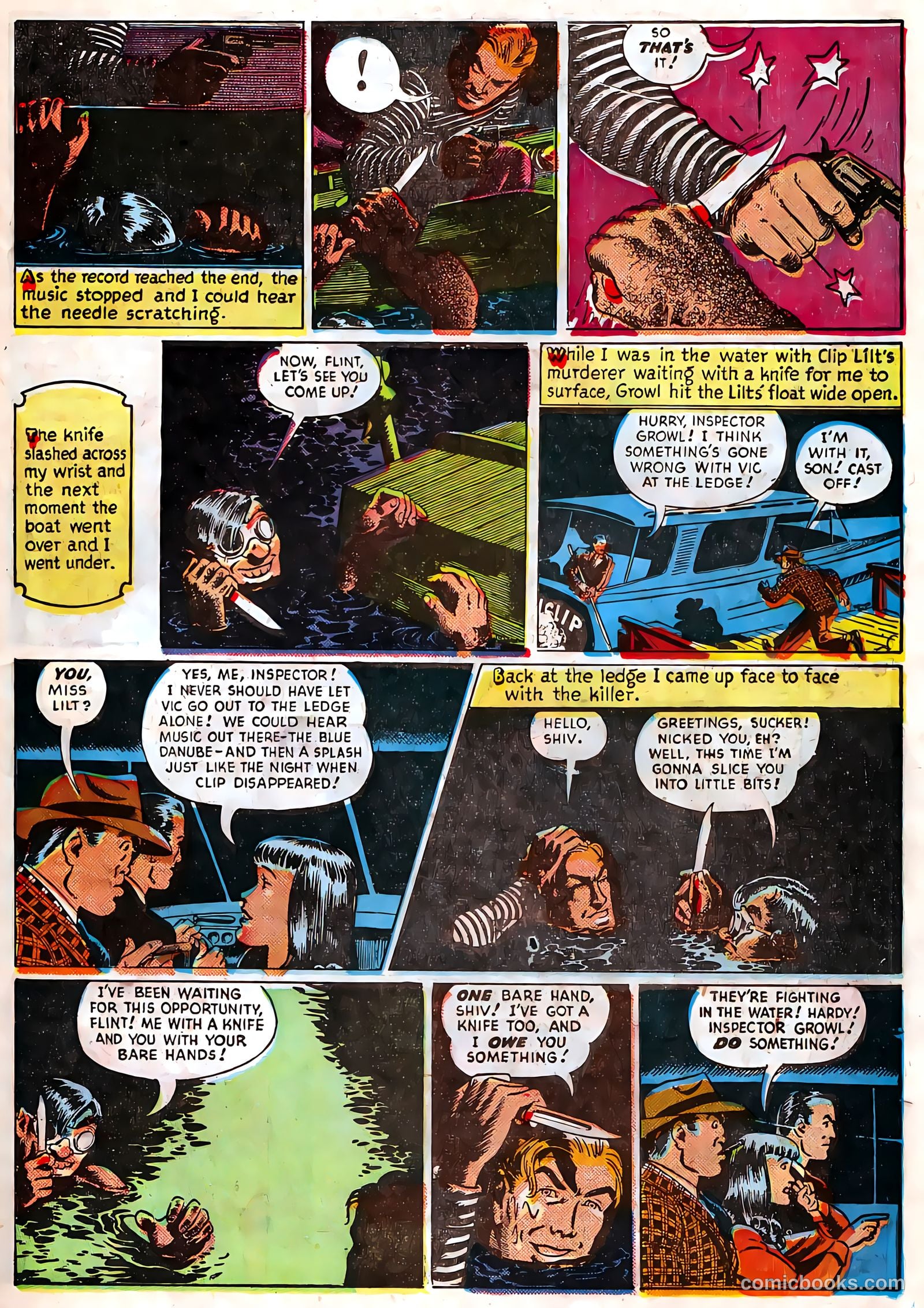 Authentic Police Cases #10 (1950) — page 23 of 36