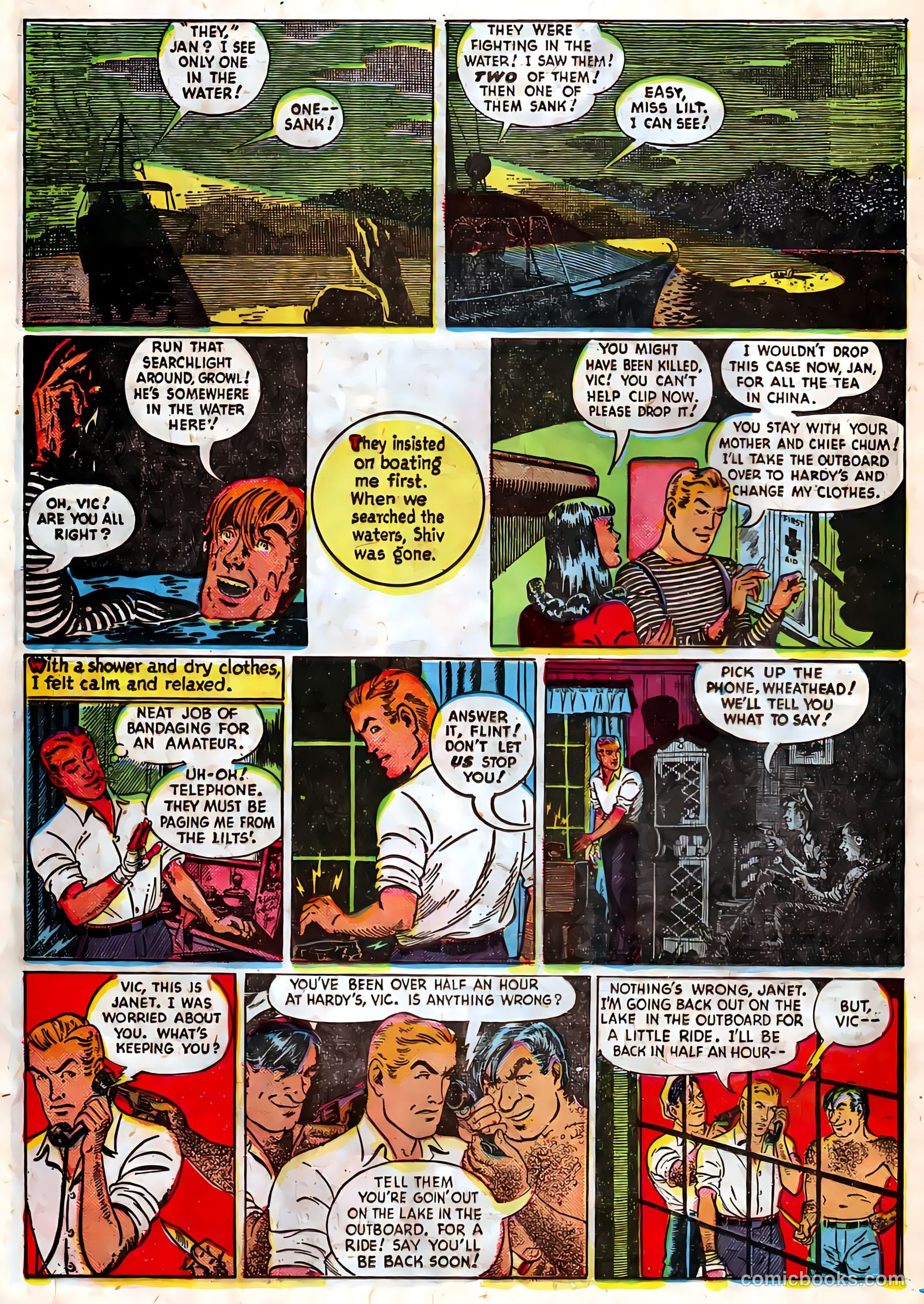 Authentic Police Cases #10 (1950) — page 24 of 36