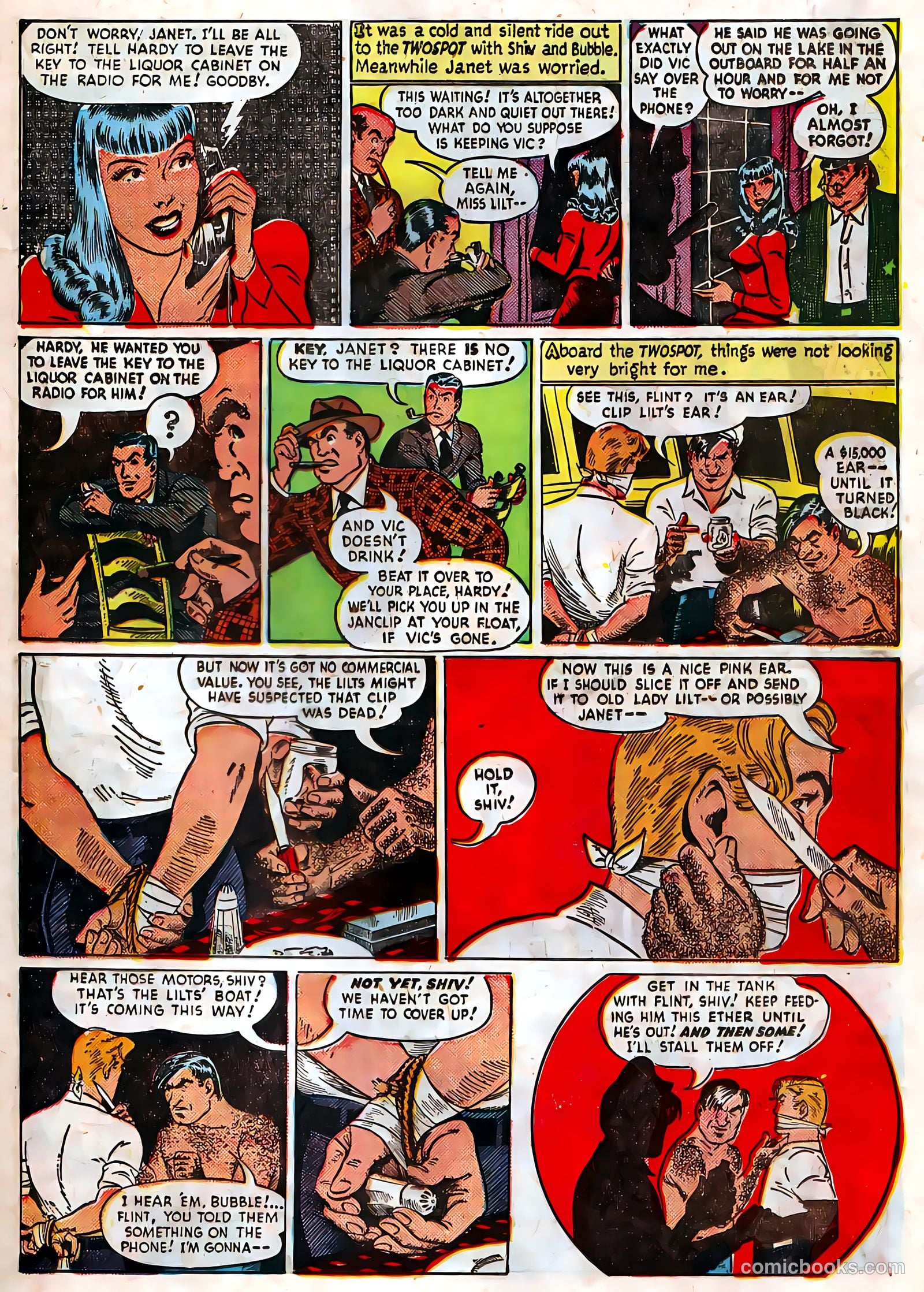 Authentic Police Cases #10 (1950) — page 25 of 36