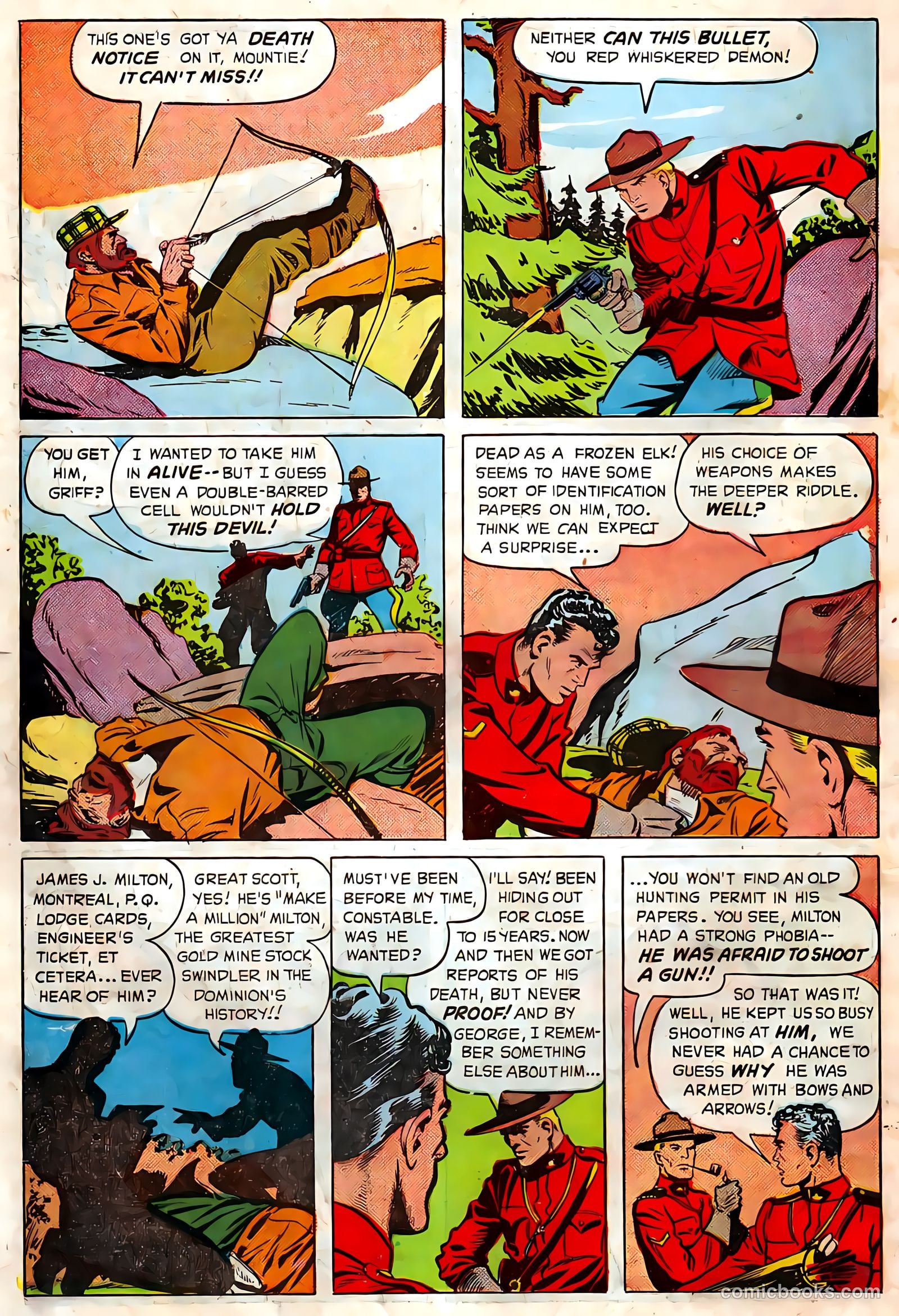 Authentic Police Cases #10 (1950) — page 34 of 36