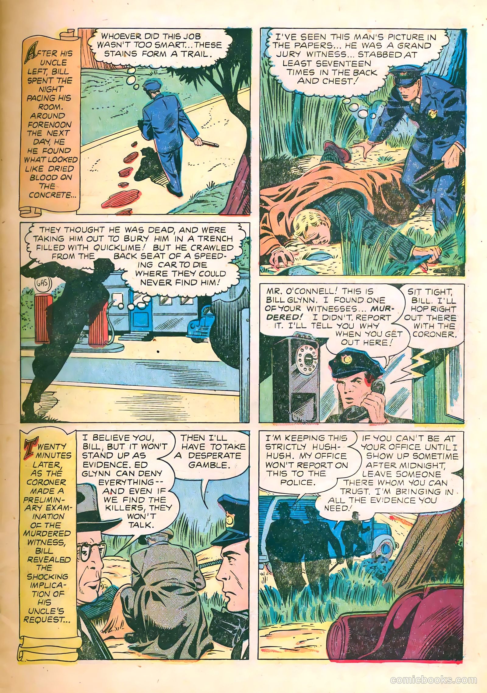 Authentic Police Cases #11 (1951) — page 7 of 36