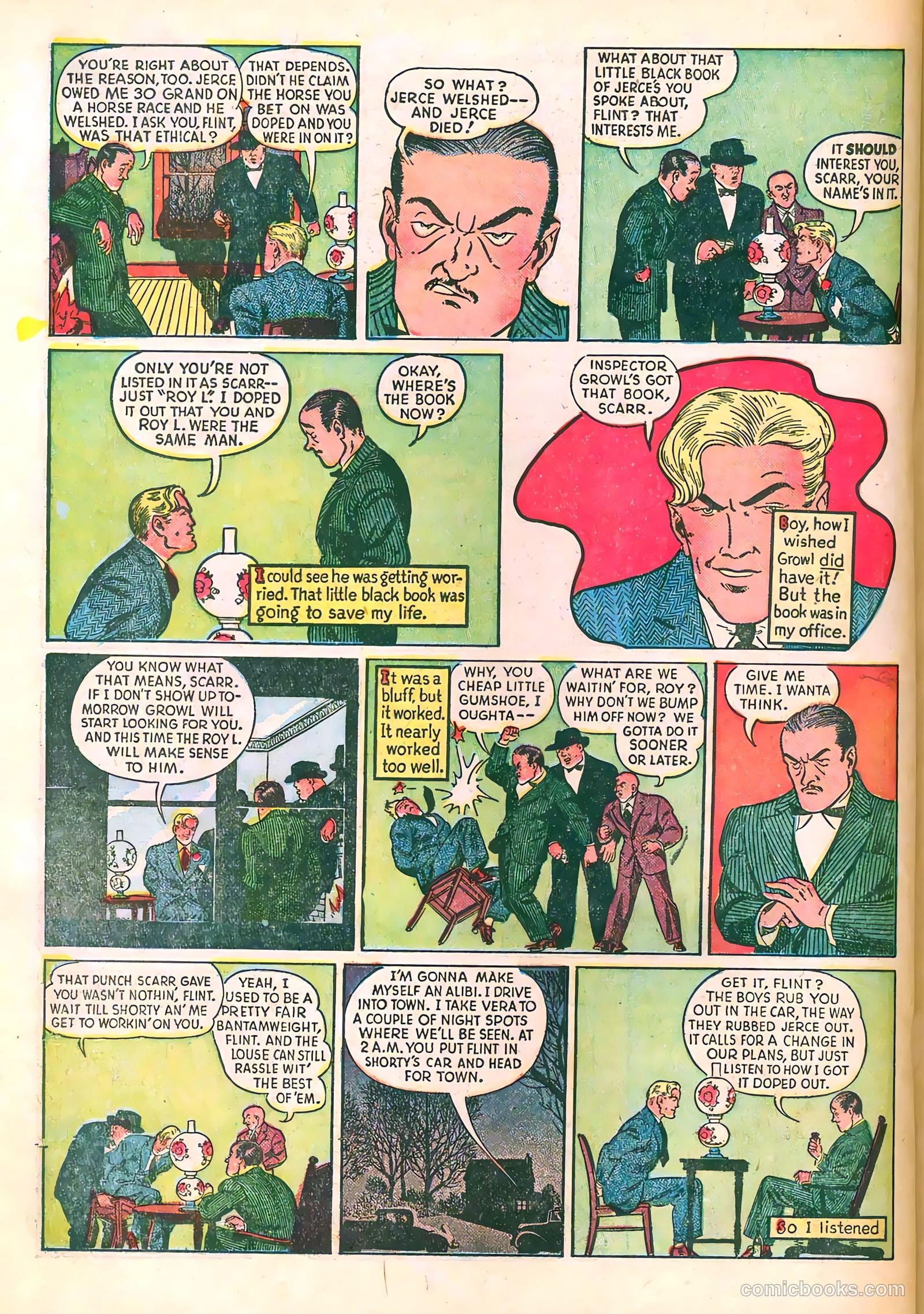 Authentic Police Cases #11 (1951) — page 22 of 36
