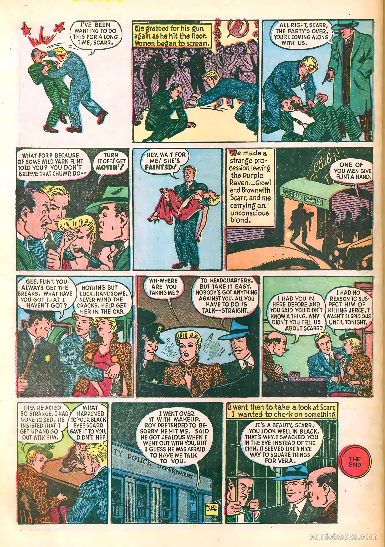 Authentic Police Cases #11 (1951) — page 26 of 36